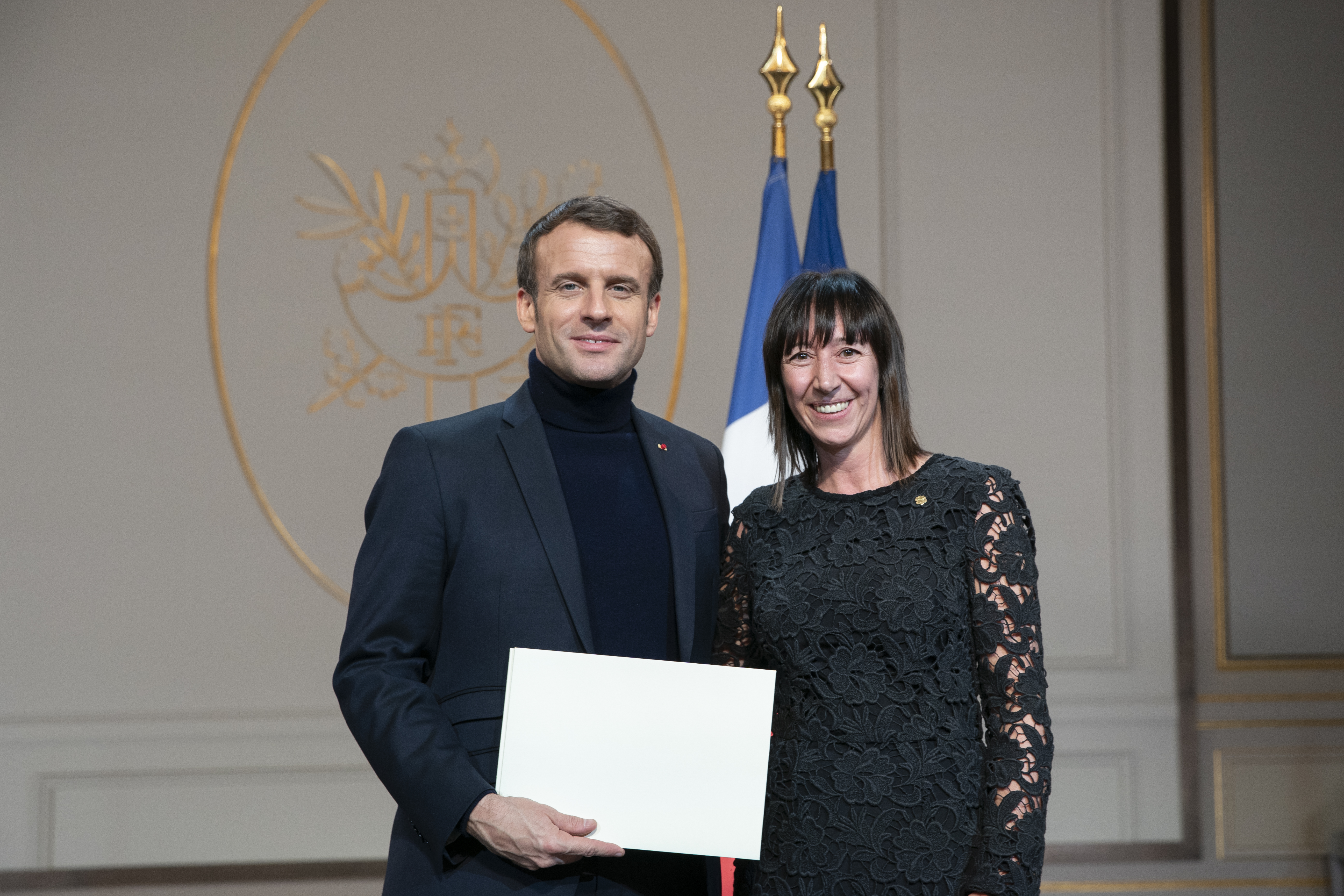 El copríncep Emmanuel Macron rep les cartes credencials de nou ambaixadors acreditats a Andorra