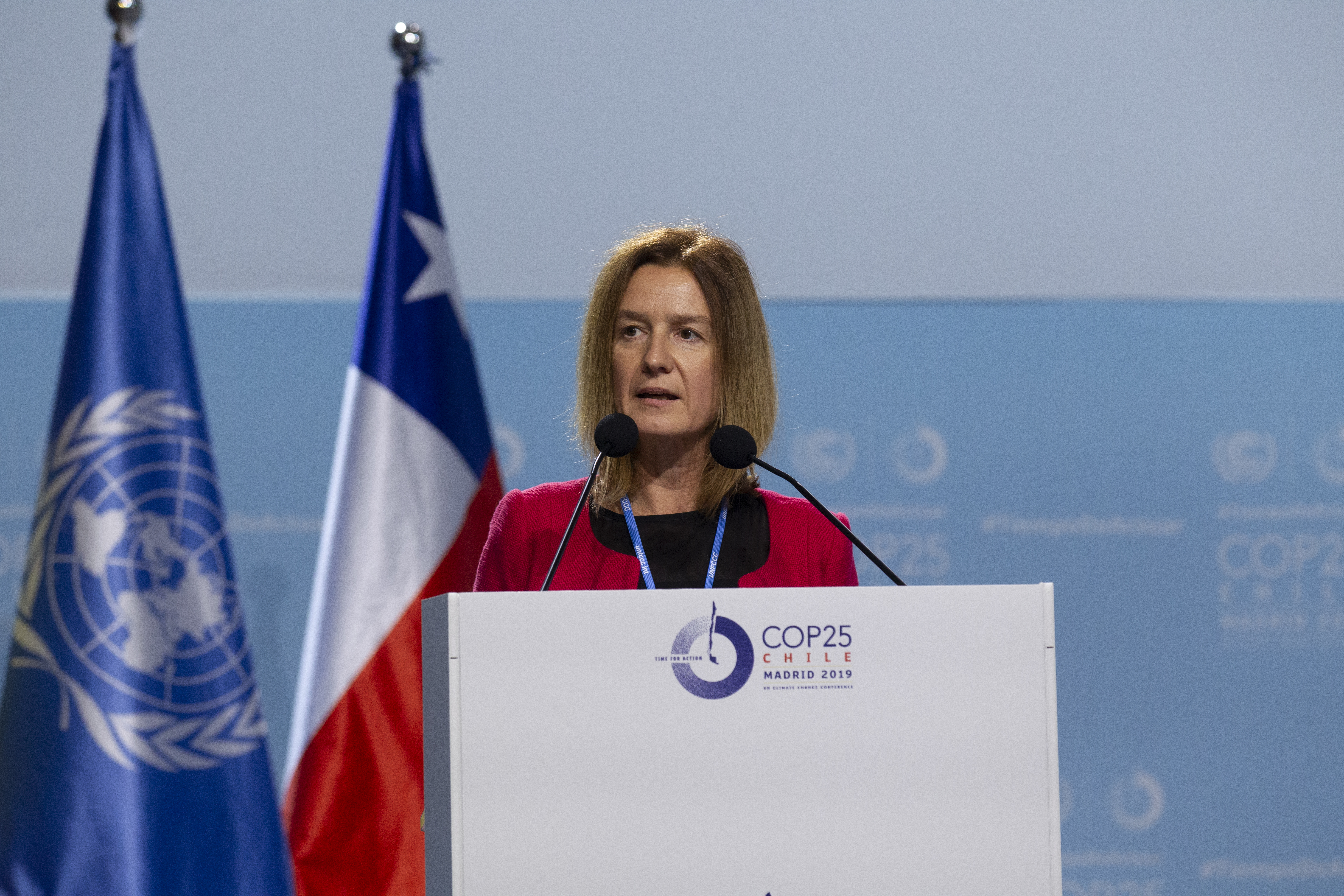 Calvó destaca l’aposta d’Andorra per aconseguir la neutralitat climàtica, durant la participació en la COP25