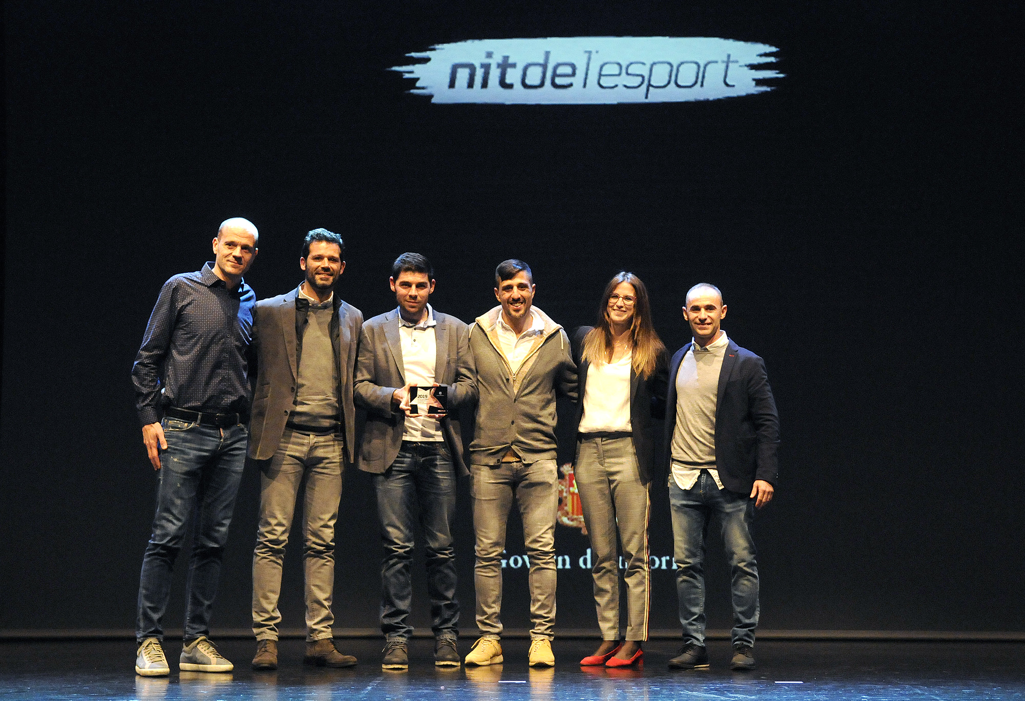 Mònica Dòria i Irineu Esteve, guardonats com els millors esportistes de la temporada durant la Nit de l’Esport 2019