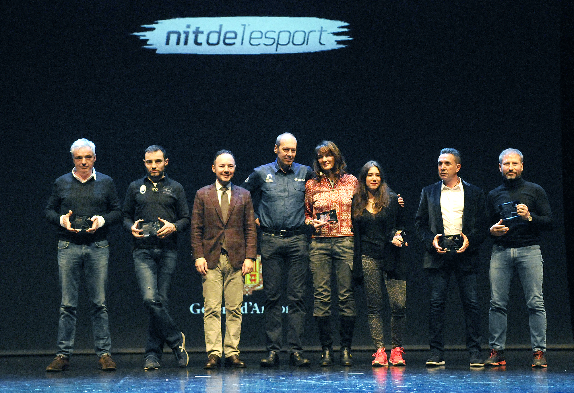 Mònica Dòria i Irineu Esteve, guardonats com els millors esportistes de la temporada durant la Nit de l’Esport 2019