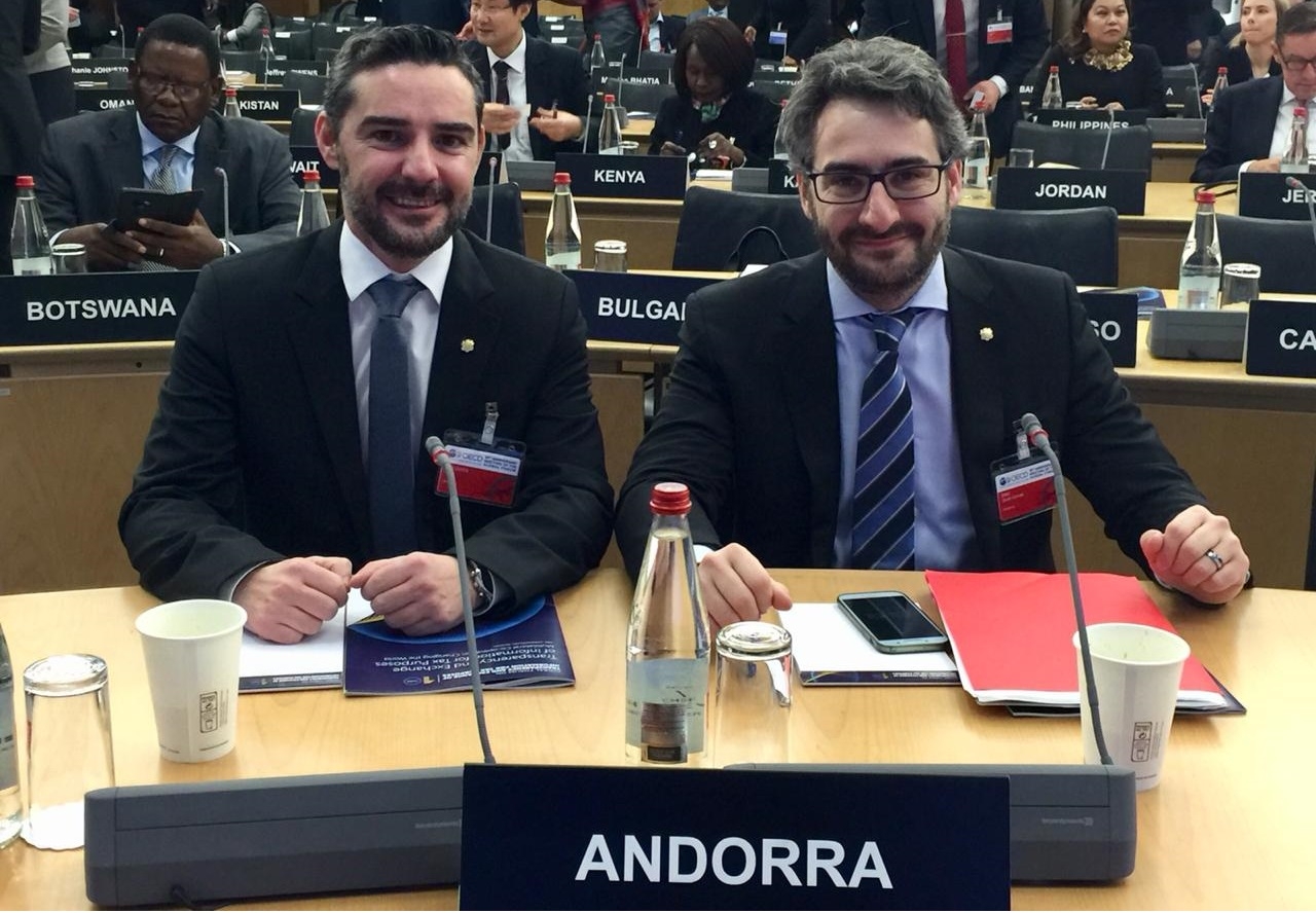 Andorra continua apostant per la transparència fiscal