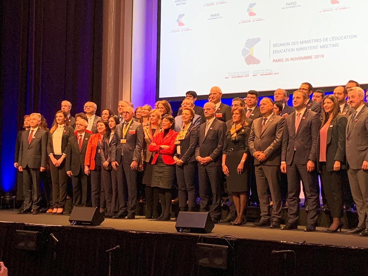 Vilarrubla participa en la trobada de ministres d’Educació al Consell d’Europa