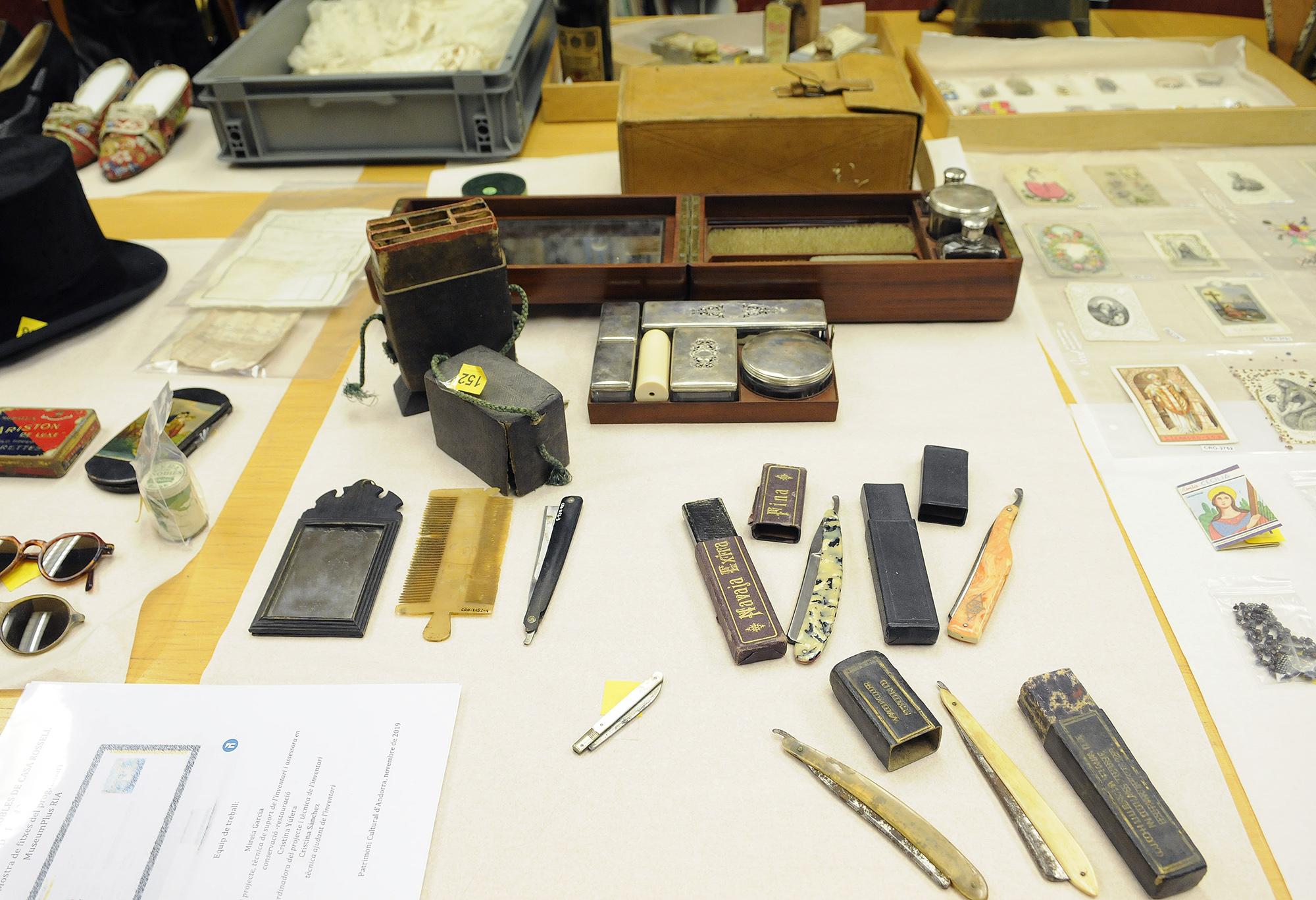 Patrimoni ja ha inventariat prop de 10.000 béns mobles procedents de la Casa Rossell d’Ordino