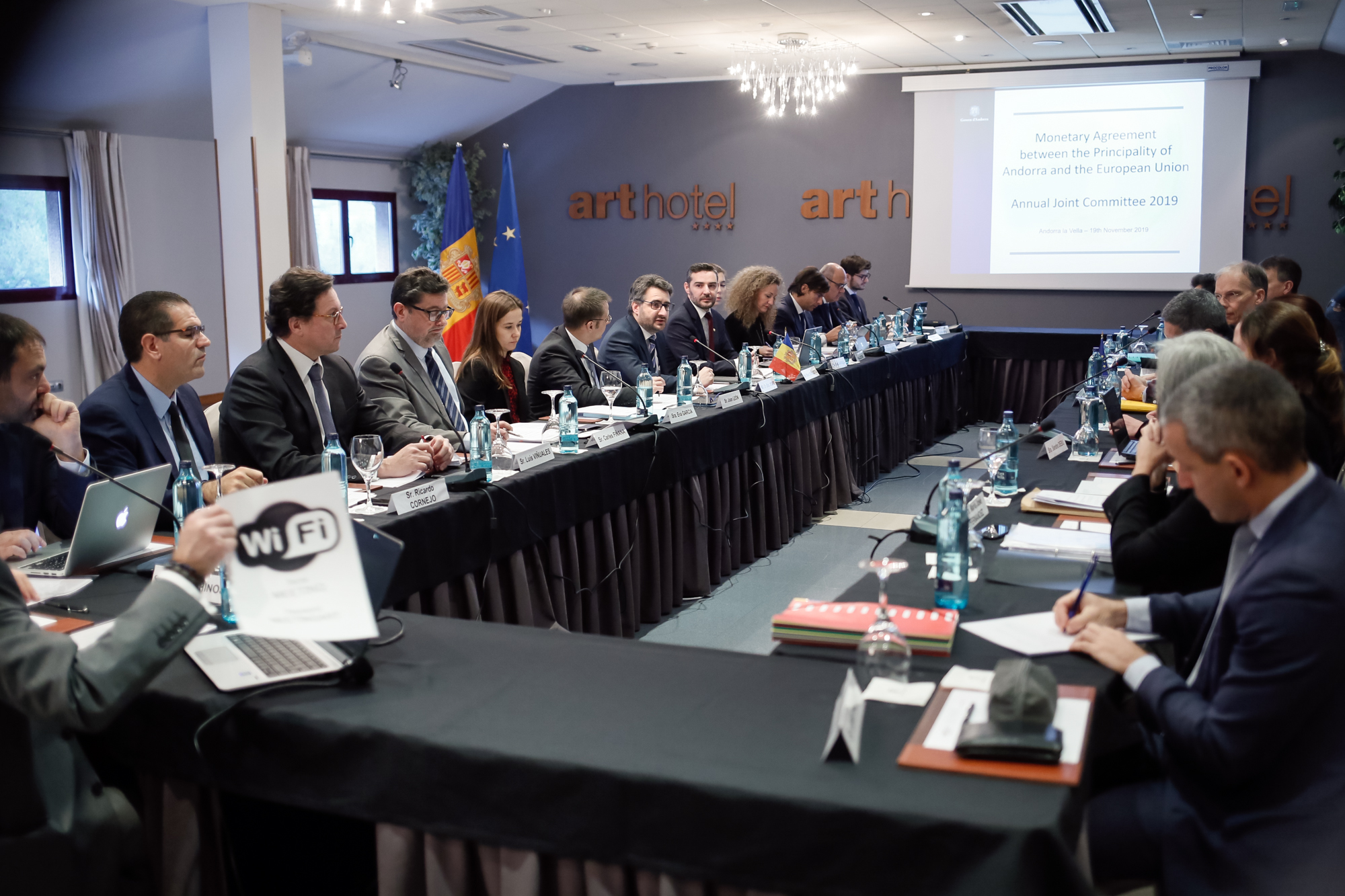 Andorra acull la reunió anual del Comitè Mixt de l’Acord Monetari