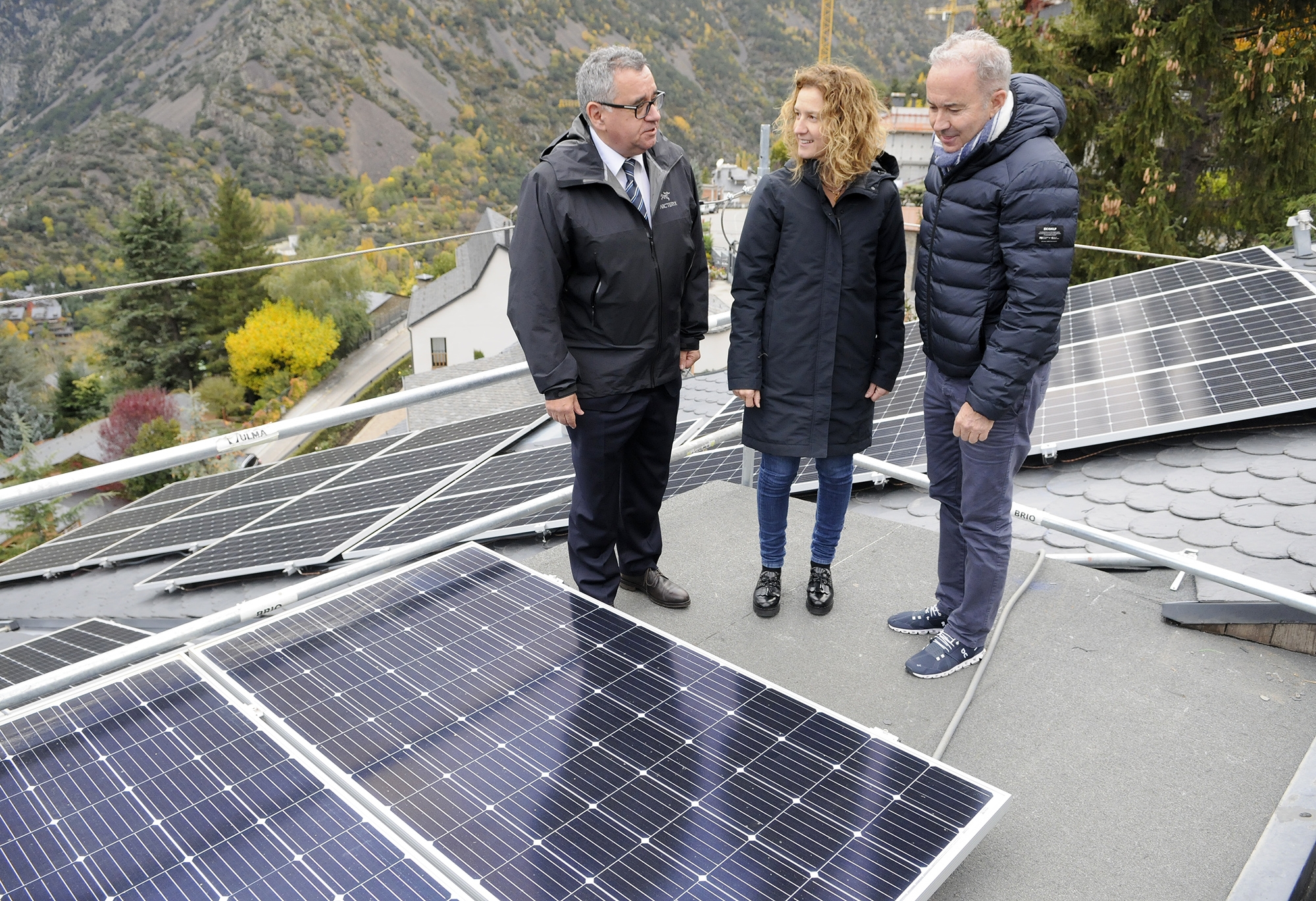 Es posa en funcionament la primera instal·lació fotovoltaica que funciona amb autoconsum