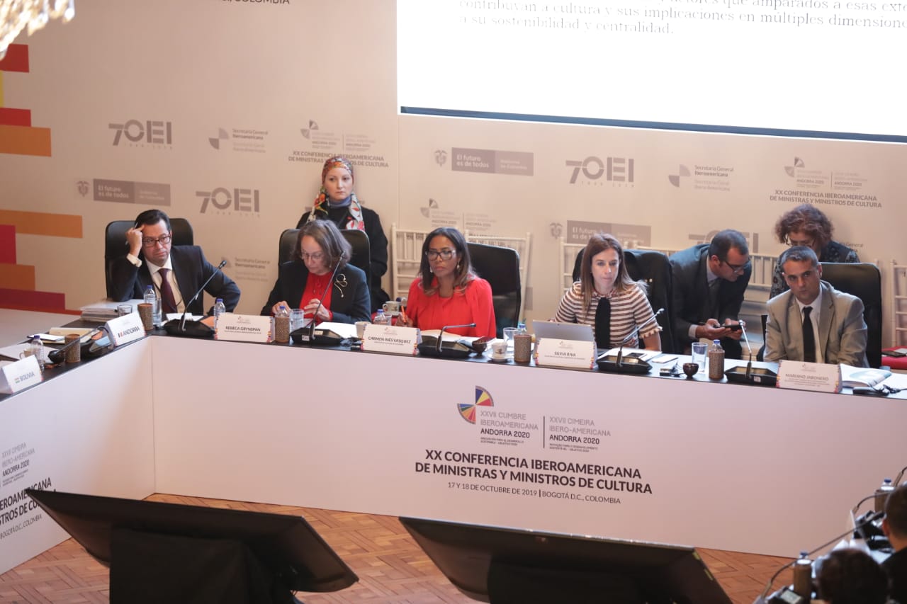 Clou la XX Conferència Iberoamericana de Ministres de Cultura amb la voluntat d’impulsar la innovació i l’aportació de la cultura als ODS
