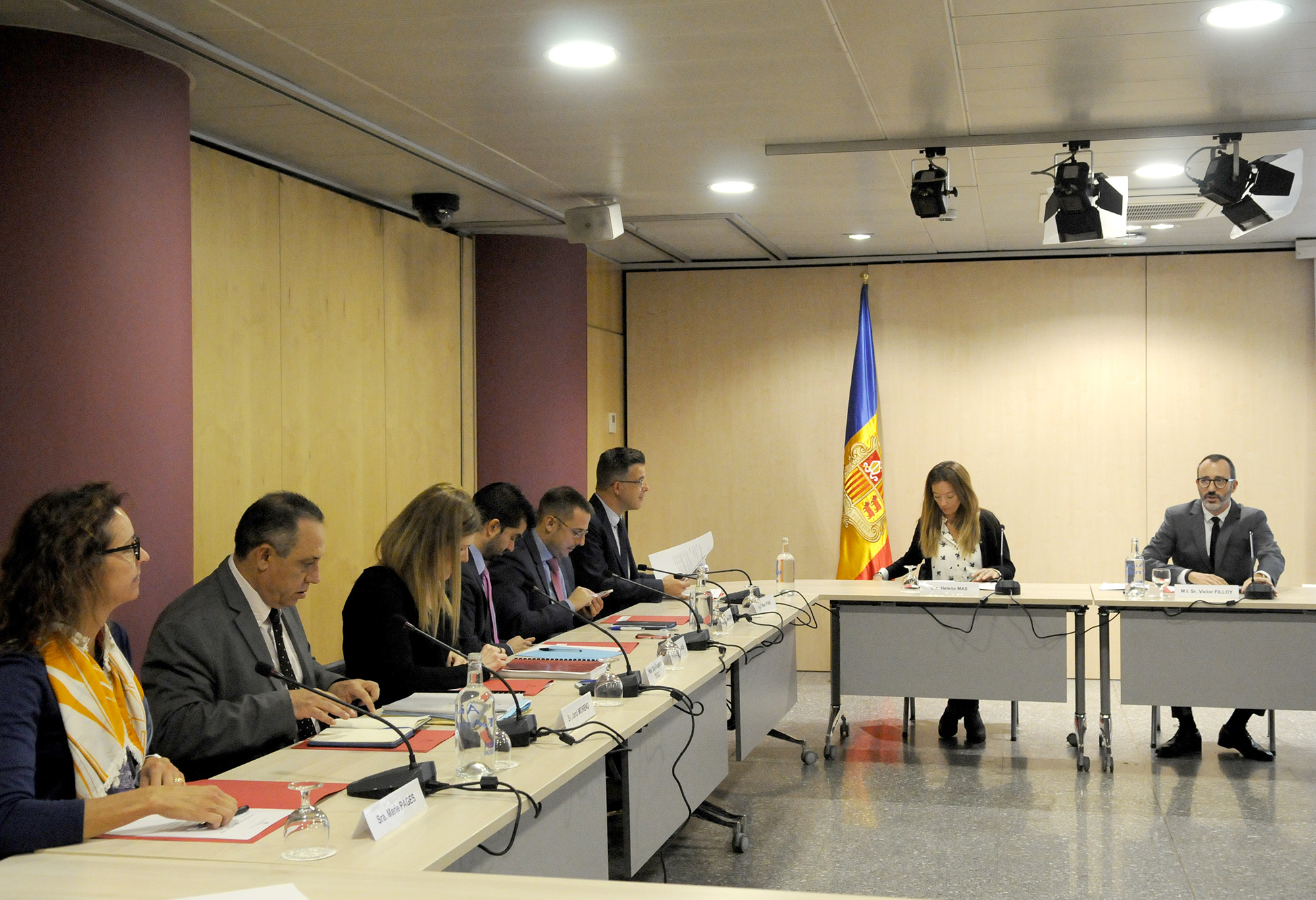Víctor Filloy manté la primera reunió amb la Comissió Nacional de Prevenció de la Violència de Gènere i Domèstica