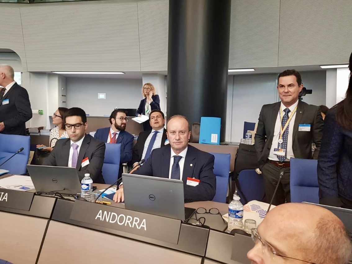 Josep Maria Rossell participa en la Conferència de Ministres de Justícia del Consell d’Europa