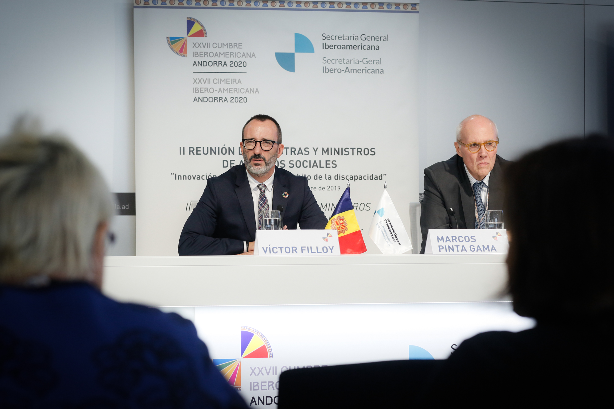 Víctor Filloy tanca la II Reunió Iberoamericana de Ministres d’Afers Socials a Andorra amb una crida a la cooperació en l’àmbit de la discapacitat