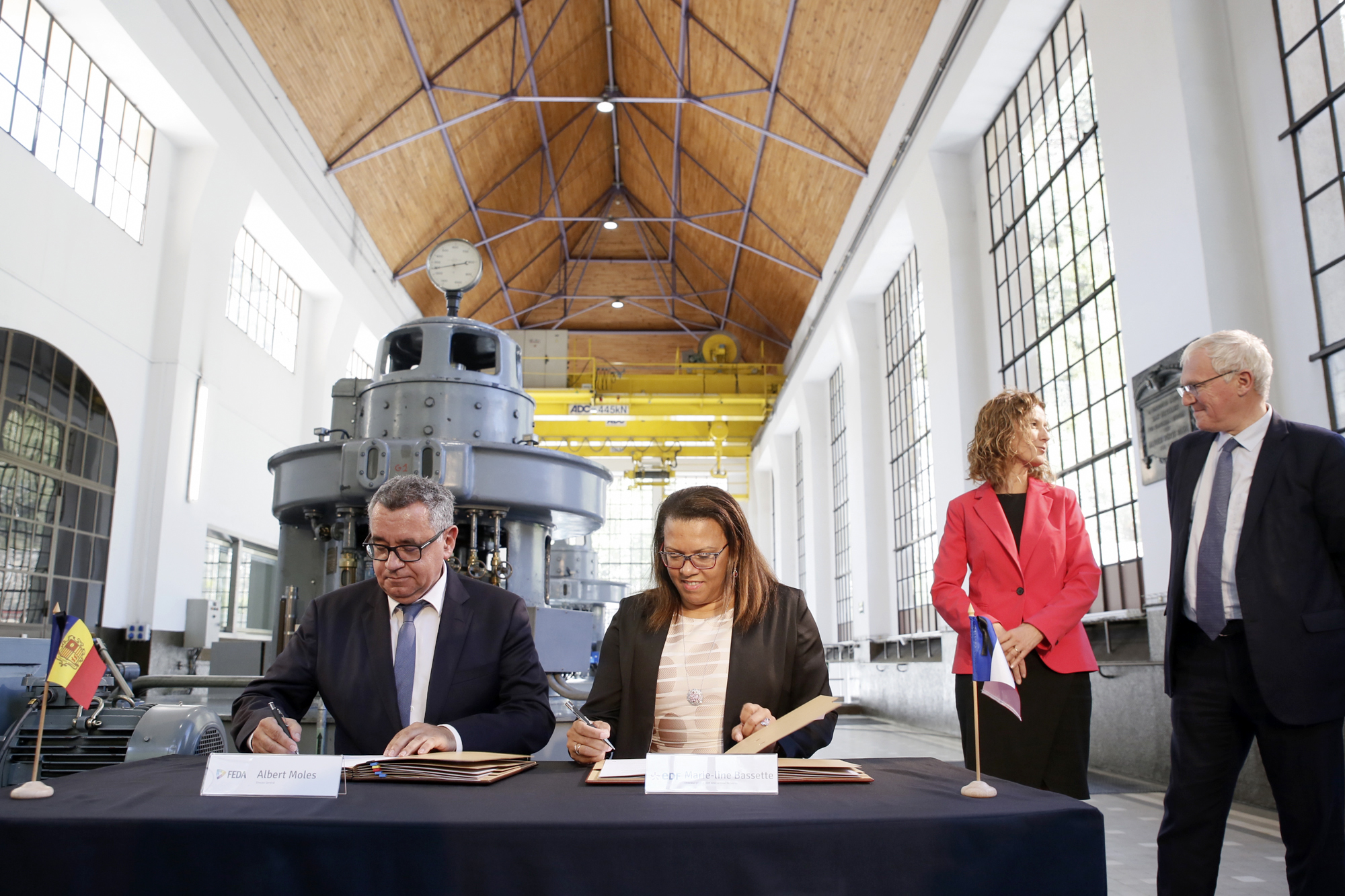 FEDA elabora un full de ruta per invertir en renovables i compta amb el suport d’EDF per maximitzar-ne el rendiment