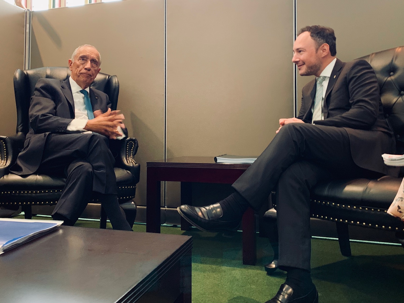 Espot convida oficialment a Rebelo de Sousa a participar en la reunió de caps d’Estat i de Govern de la Cimera Iberoamericana