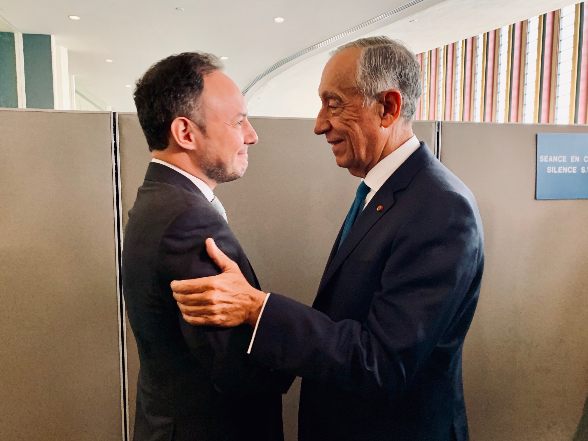 Espot convida oficialment a Rebelo de Sousa a participar en la reunió de caps d’Estat i de Govern de la Cimera Iberoamericana