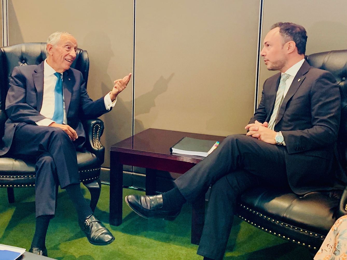 Espot convida oficialment a Rebelo de Sousa a participar en la reunió de caps d’Estat i de Govern de la Cimera Iberoamericana