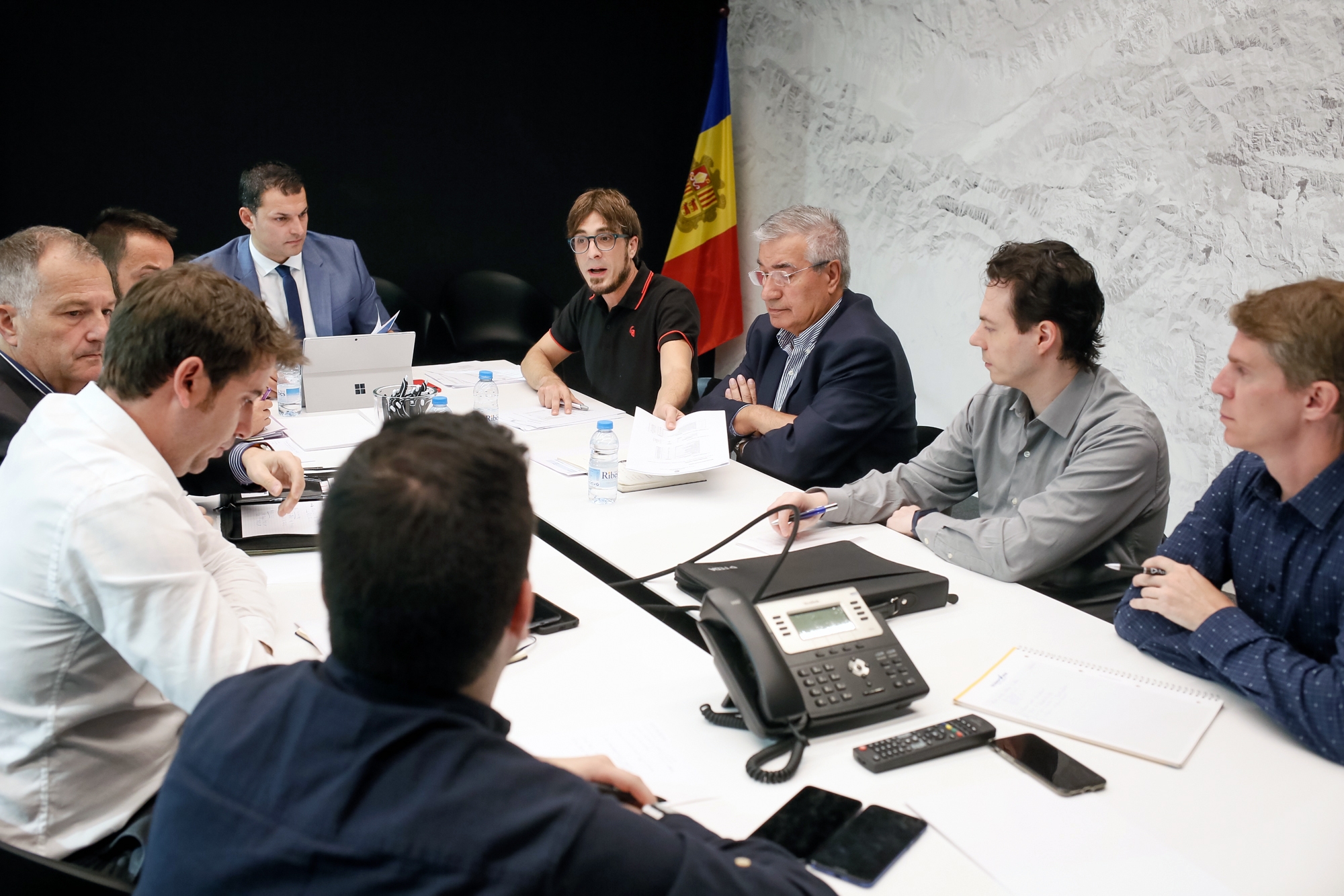 El ministre Jordi Gallardo anuncia els canvis a les noves línies de transport regular de viatgers