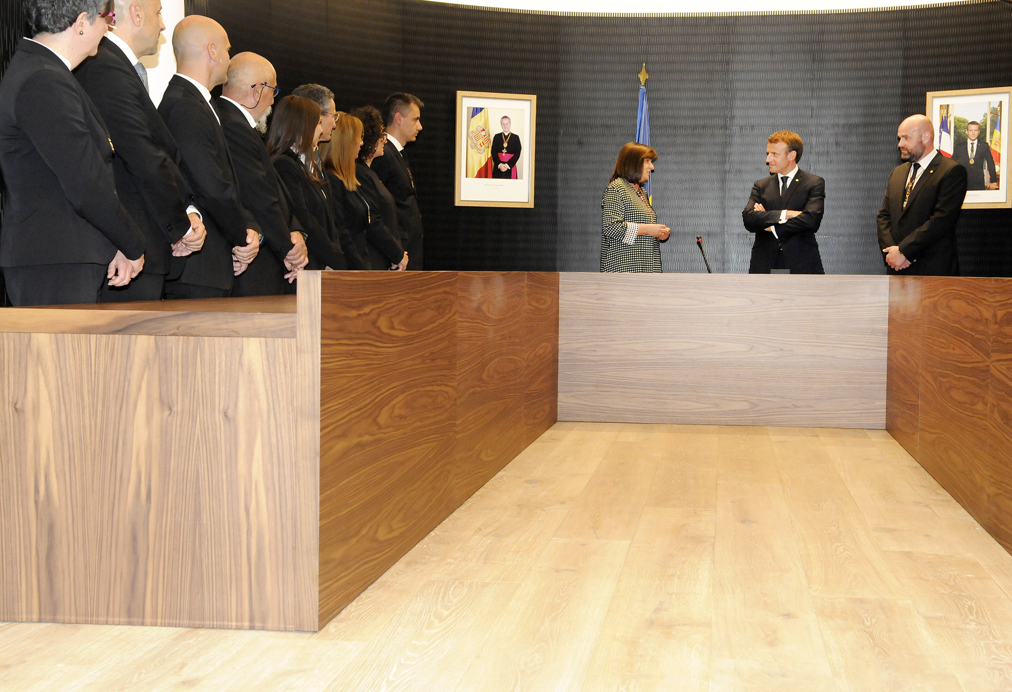 Emmanuel Macron destaca el seu paper de copríncep com a garant de la “independència i democràcia” d’Andorra