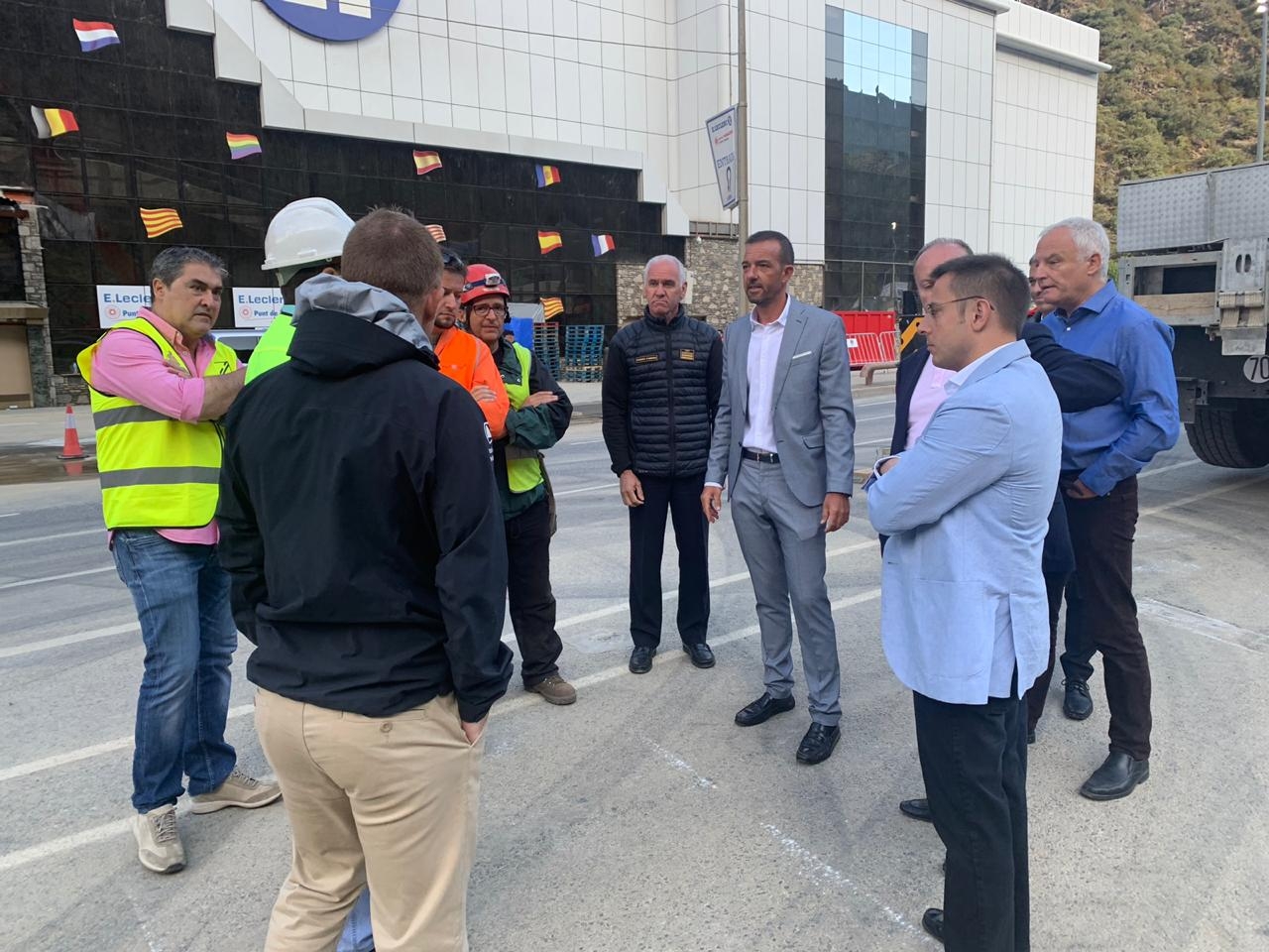 Avancen els treballs de contenció per permetre la circulació habitual per la CG1 a partir de dijous