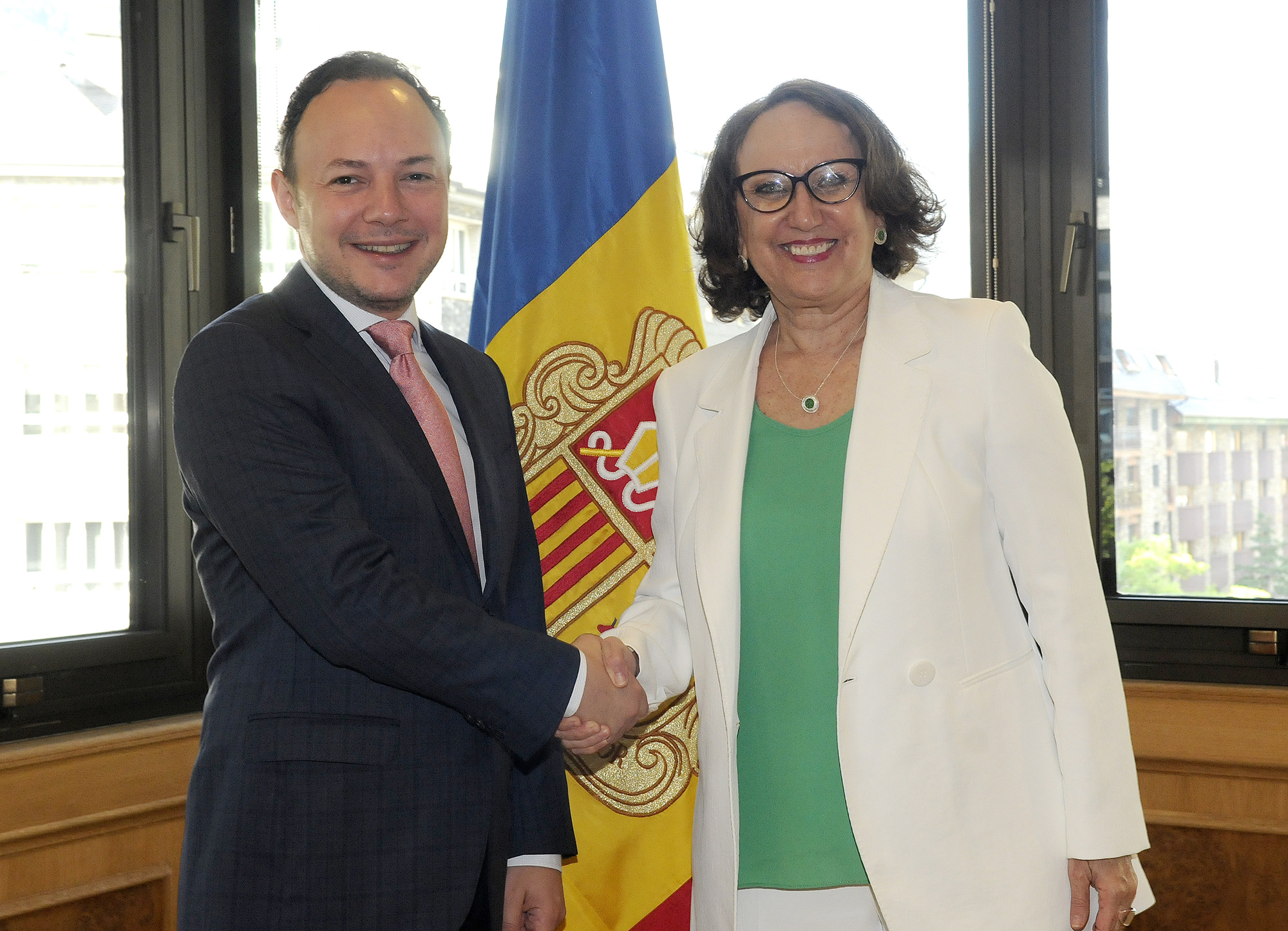 Rebeca Grynspan destaca la capacitat d’Andorra per organitzar els esdeveniments inclosos en el calendari de la Cimera Iberoamericana 2020