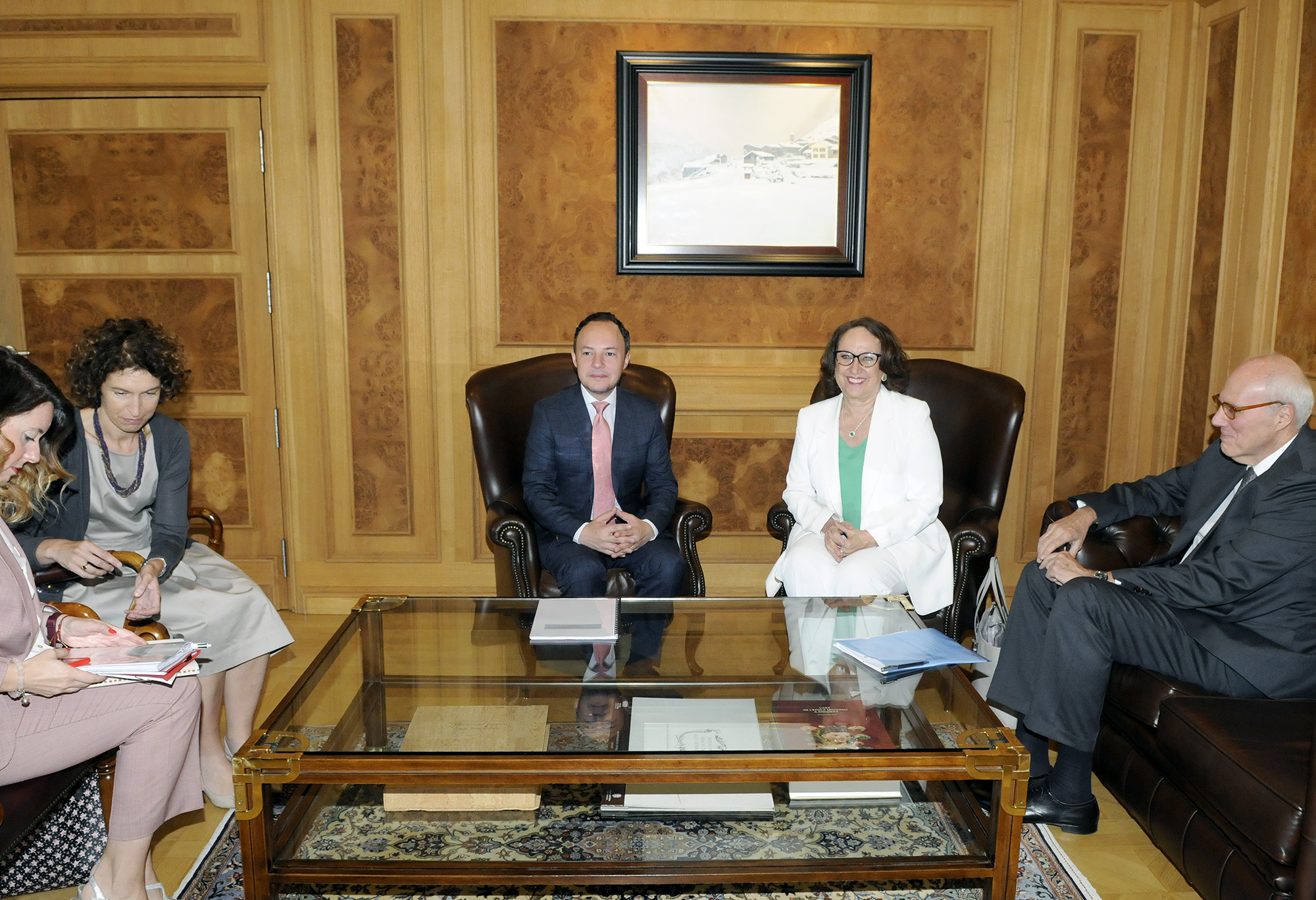 Rebeca Grynspan destaca la capacitat d’Andorra per organitzar els esdeveniments inclosos en el calendari de la Cimera Iberoamericana 2020