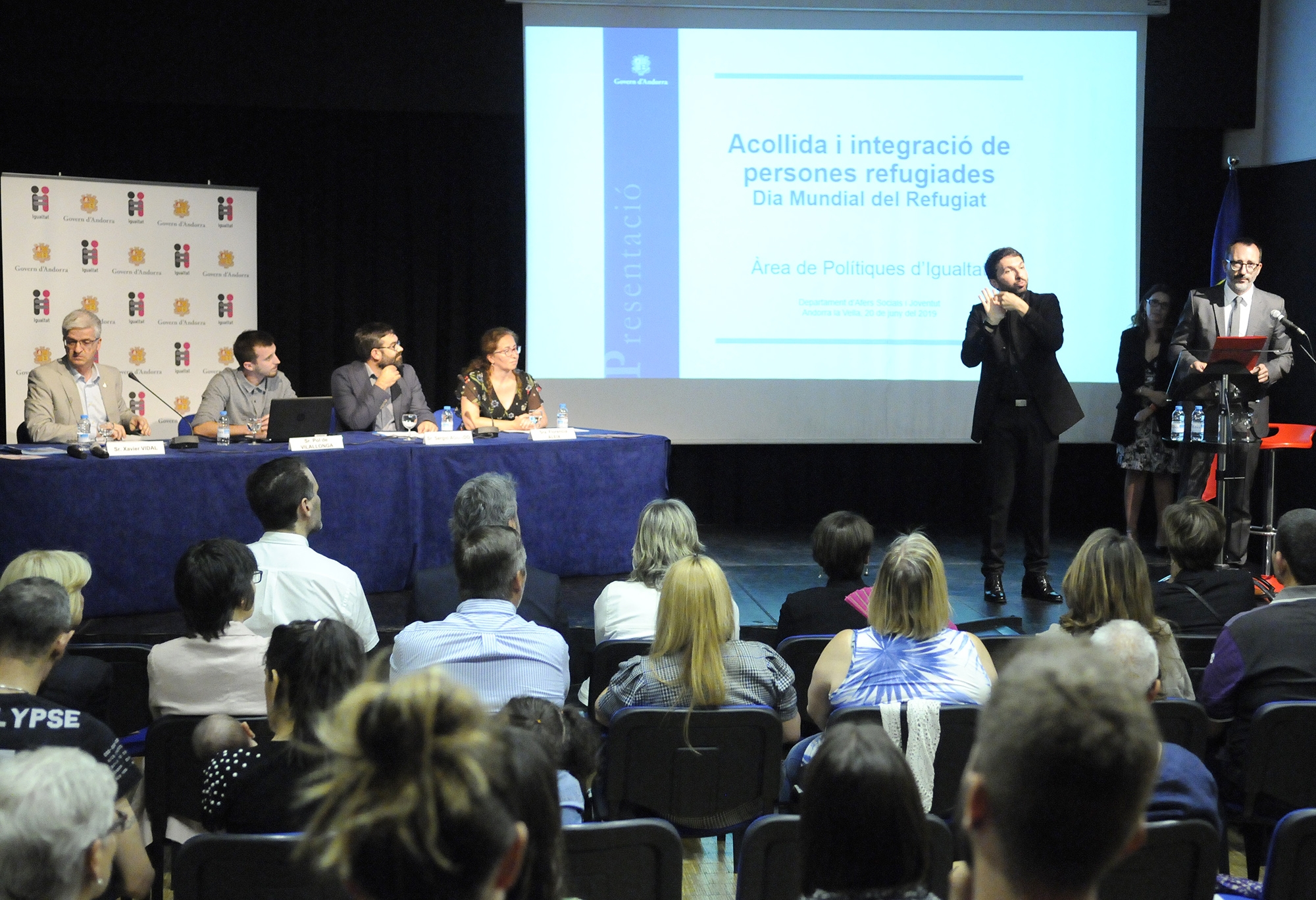 Andorra se suma al Dia Mundial del Refugiat amb una taula rodona