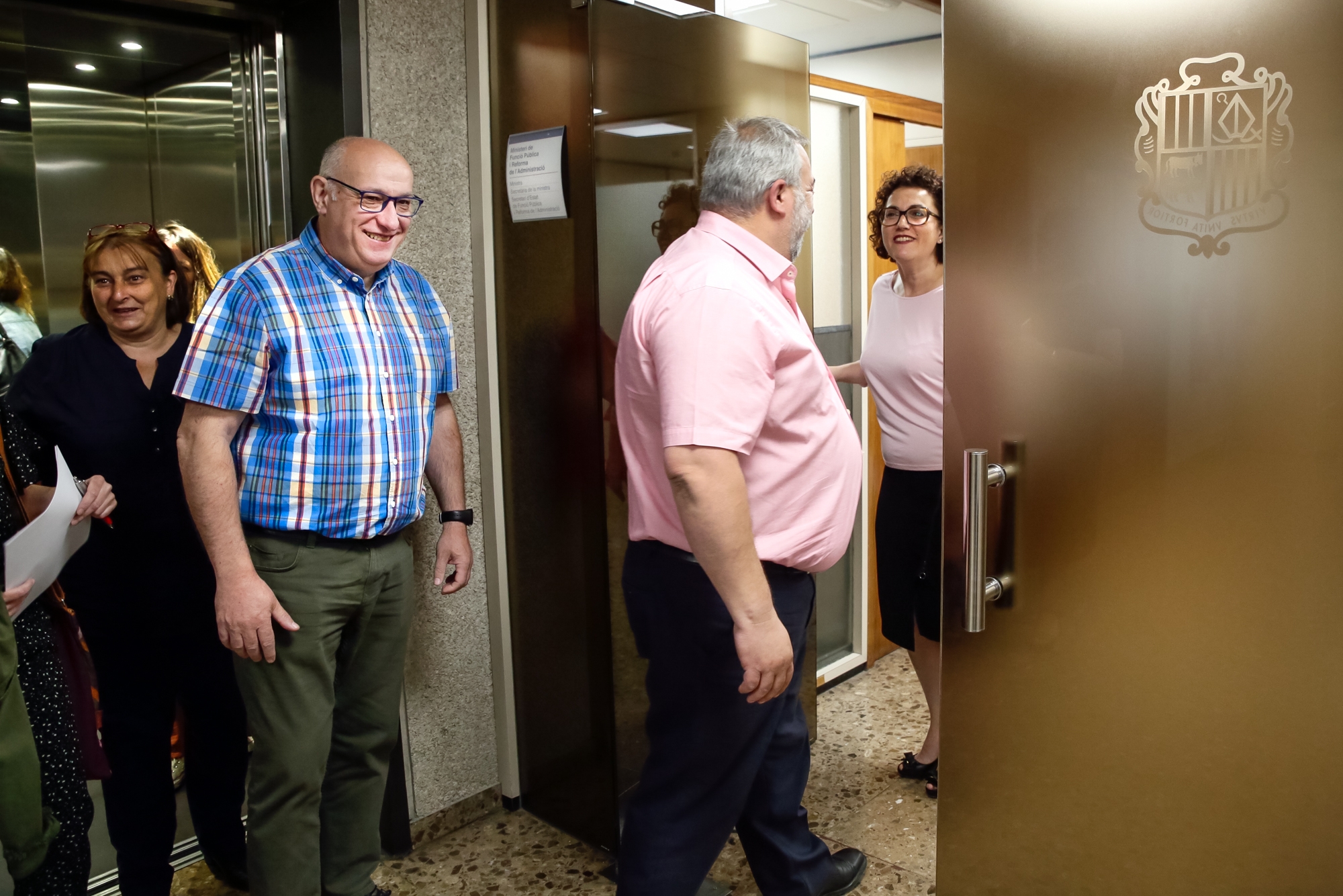 Pallarés i Vilamala es troben amb representants del SIPAAG