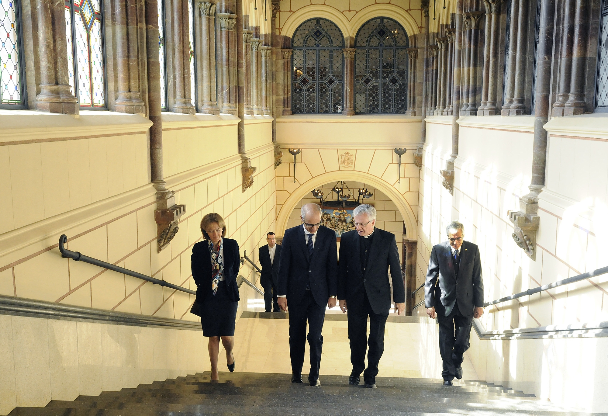 Martí s’acomiada del copríncep episcopal Joan-Enric Vives