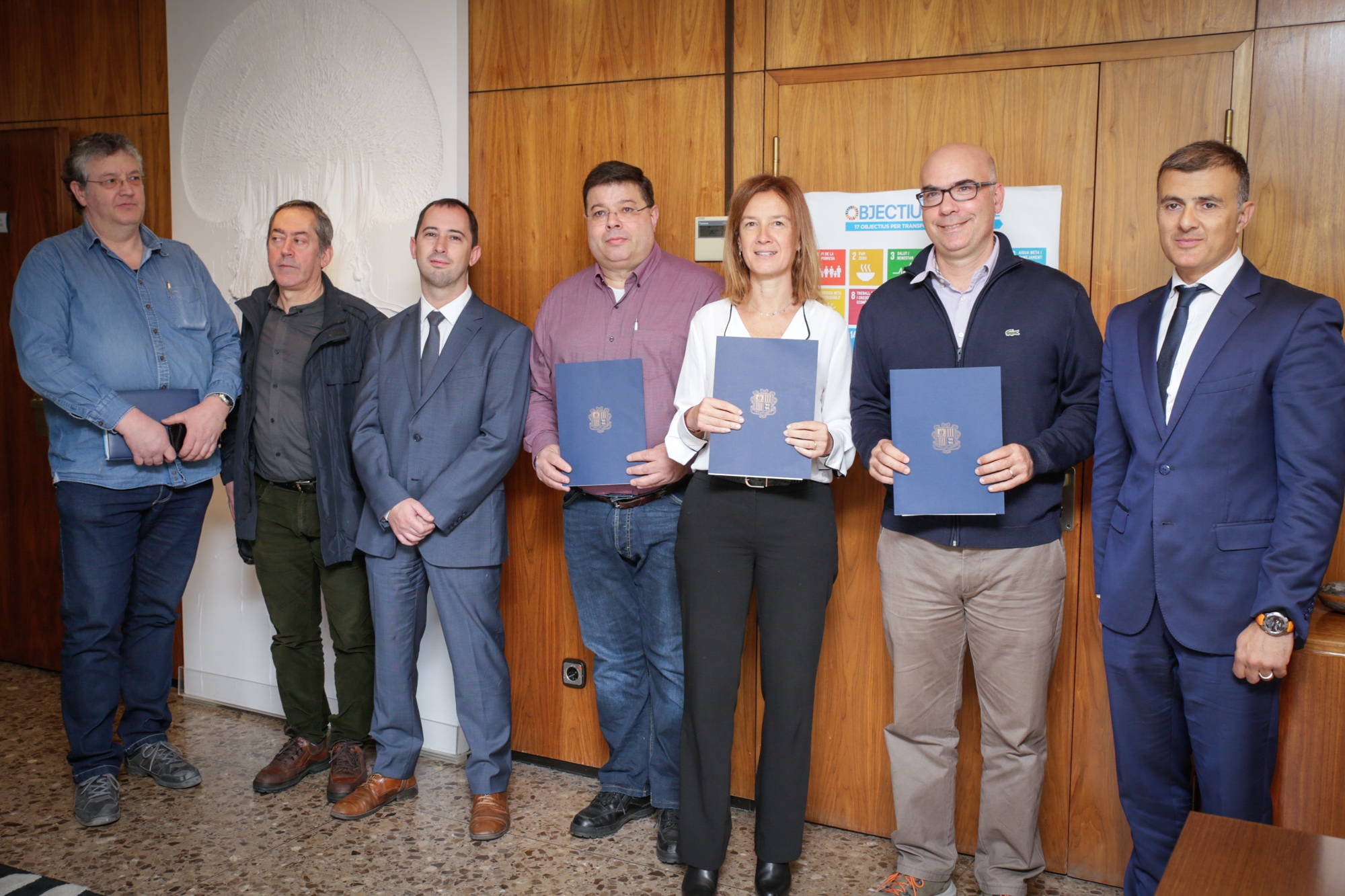 Se signa un conveni amb l’Associació d’Empreses d’Electricitat, Lampisteria i Climatització i el Col·legi d’Enginyers per oferir formacions professionals en Seguretat Industrial, Energia i Medi Ambient