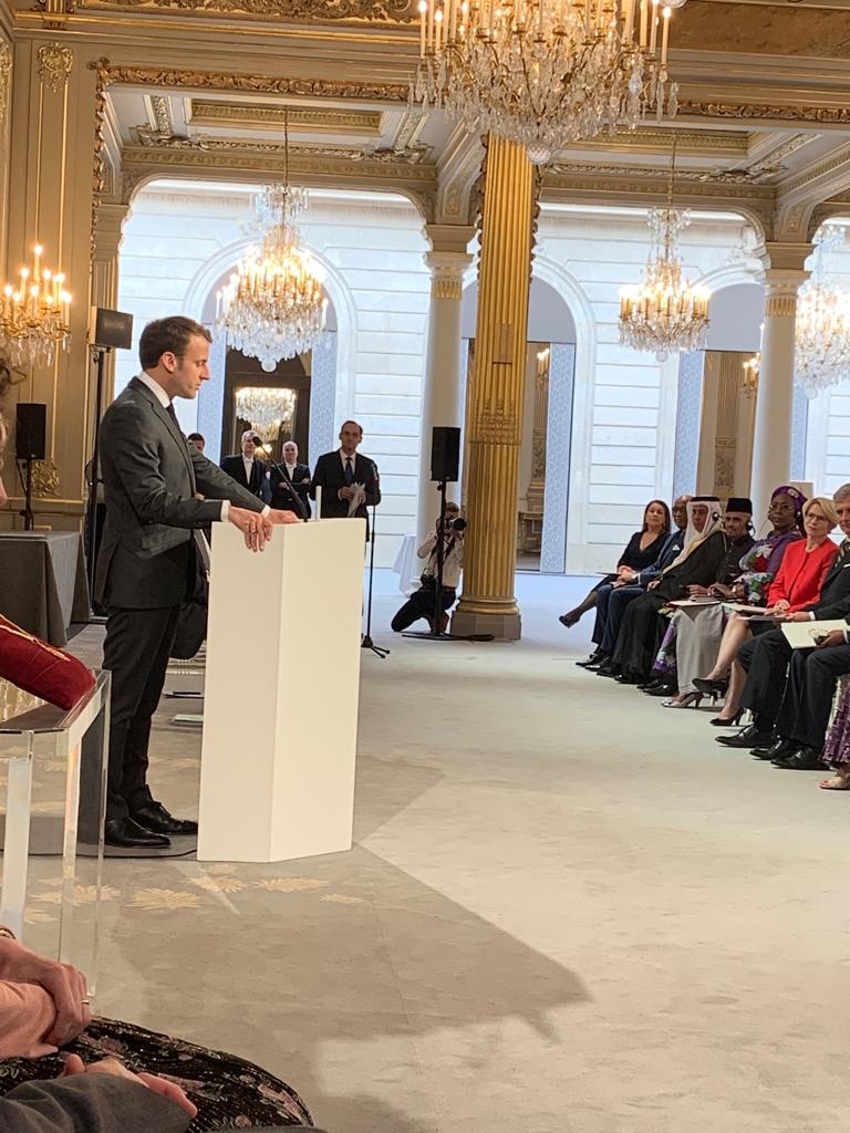 El copríncep francès rep les cartes credencials de 31 ambaixadors acreditats a Andorra