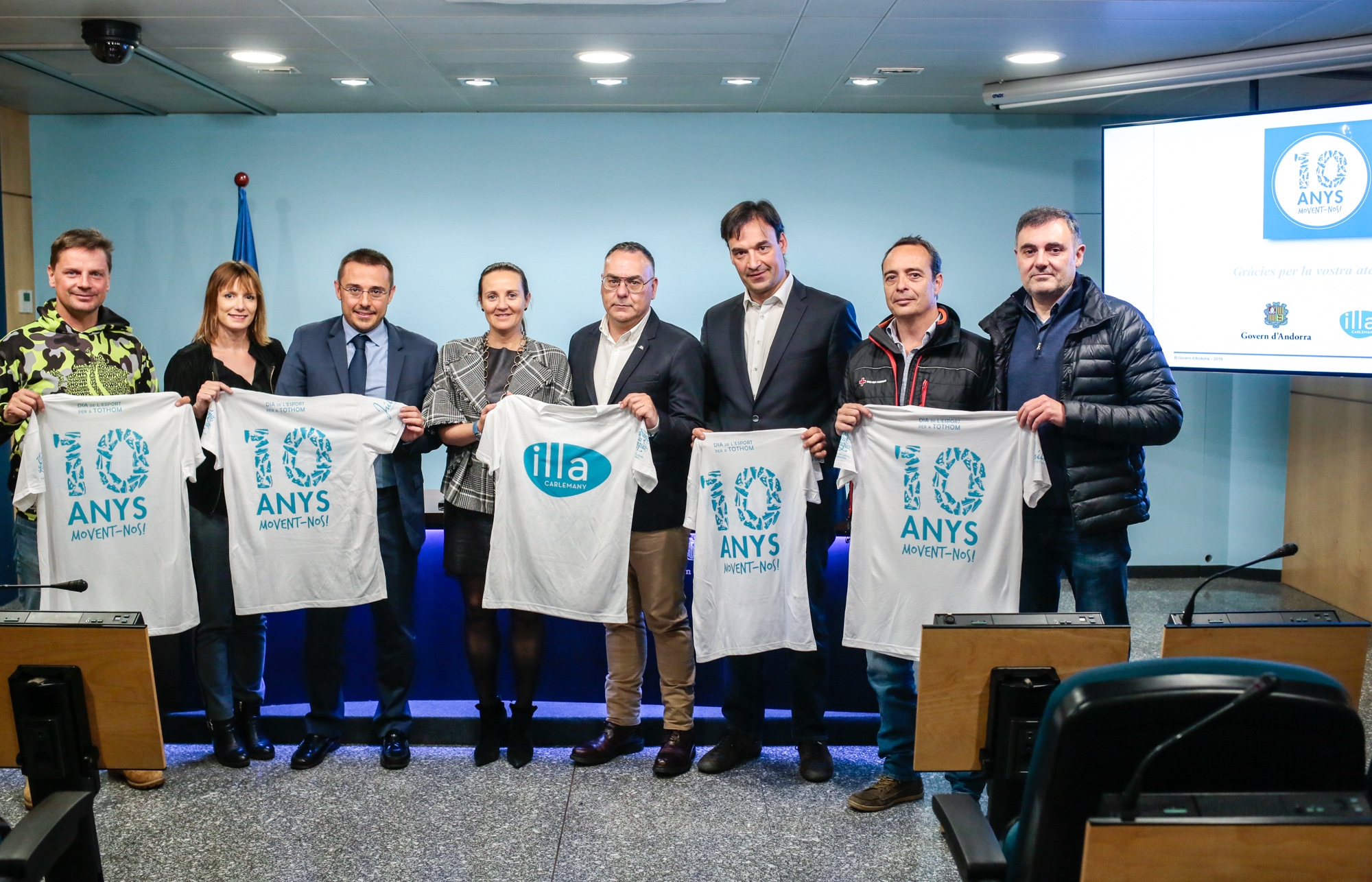 La Cursa Popular Illa Carlemany prepara una gran festa esportiva i social amb motiu del seu desè aniversari