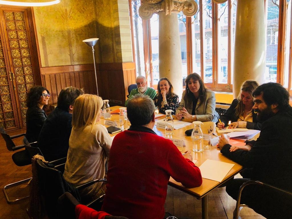 Gelabert pren part a la reunió del Patronat de la Fundació Ramon Llull