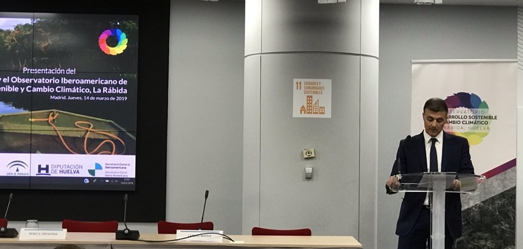 Andorra participa en la Presentació de l'Informe i l'Observatori Iberoamericà de Desenvolupament Sostenible i Canvi Climàtic