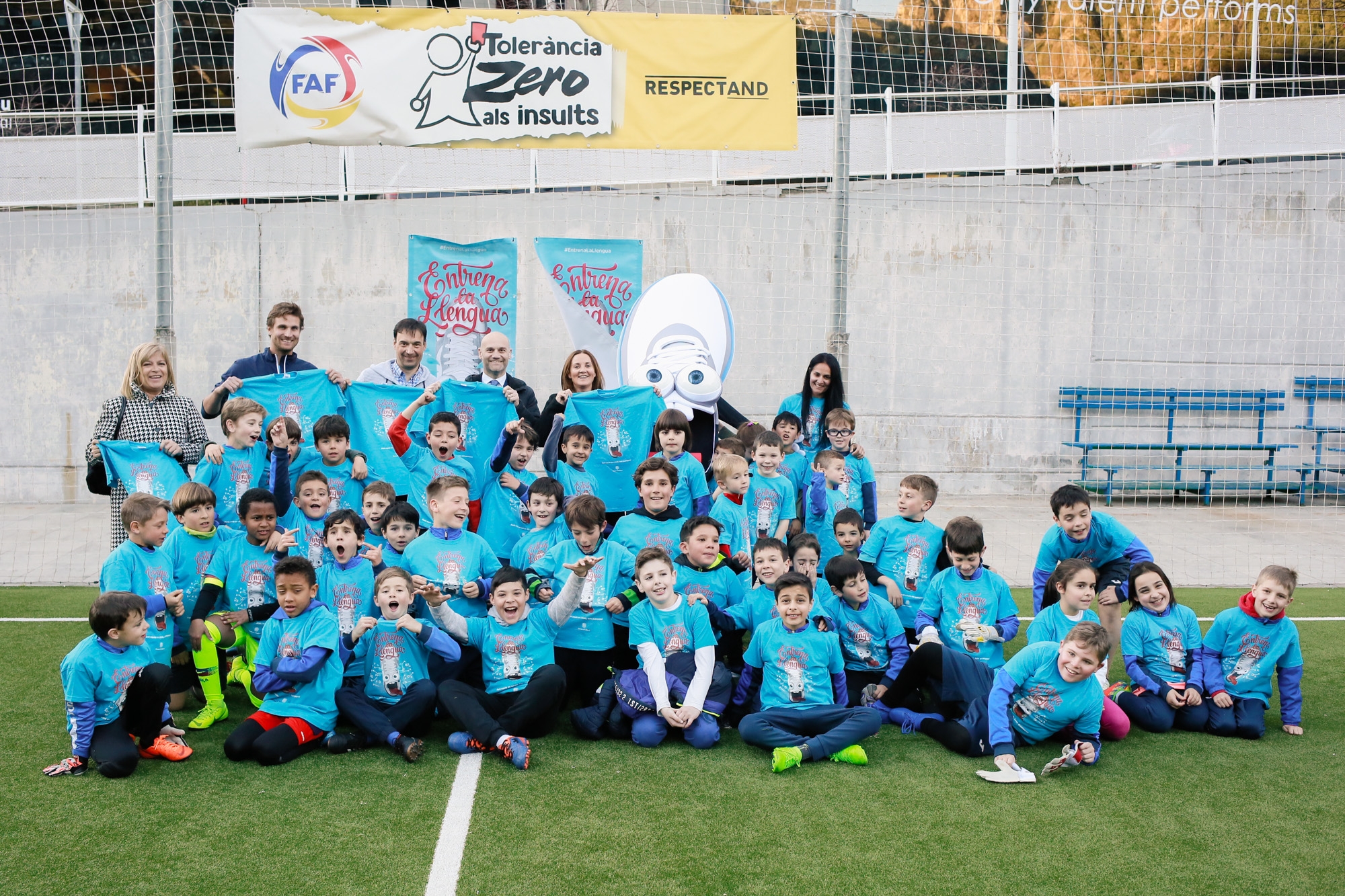 Gelabert presenta la campanya “Entrena la llengua” com a eina de promoció del català en l’àmbit de l’esport de base
