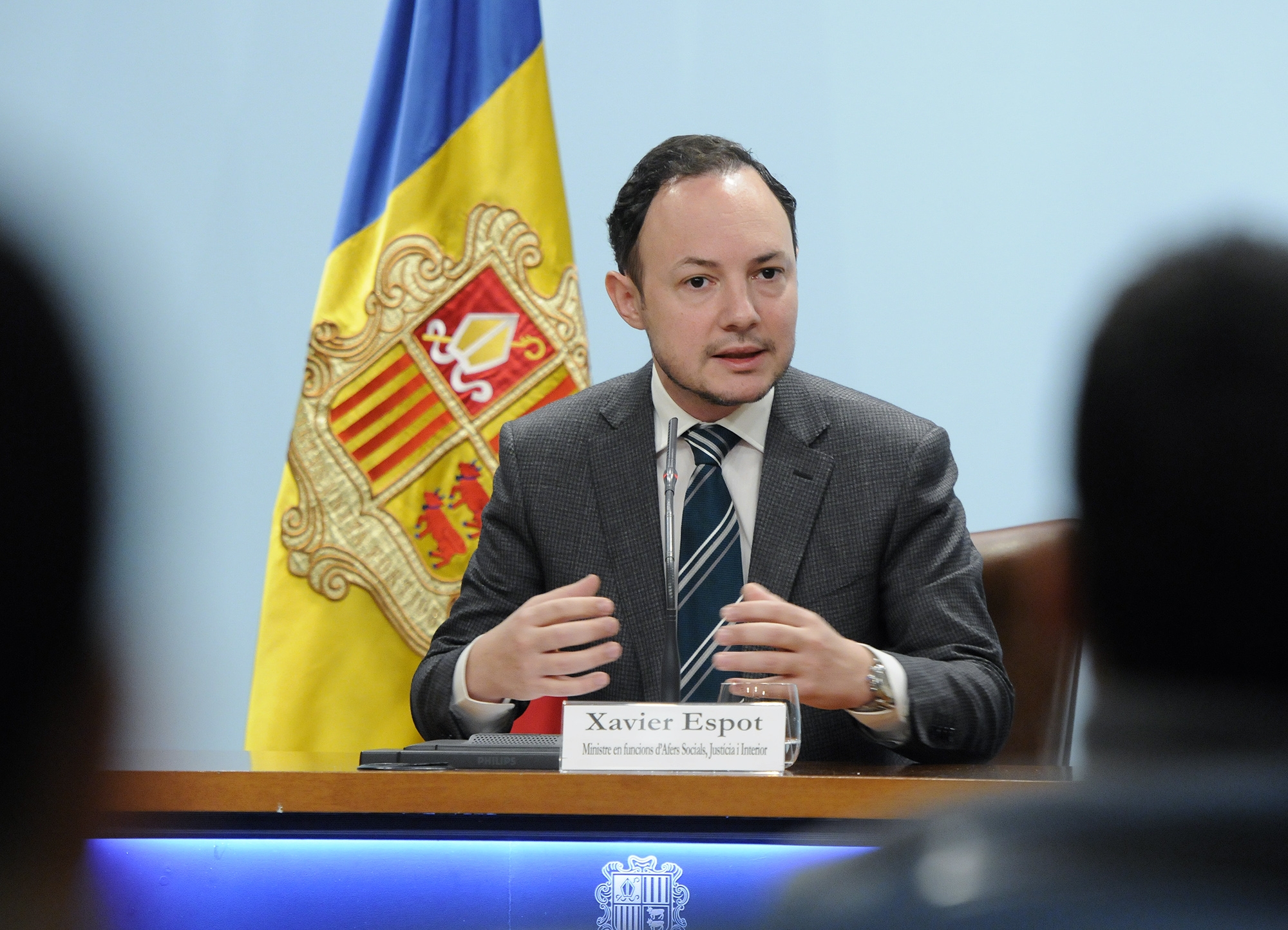 Xavier Espot dimiteix com a ministre per dedicar-se plenament a la candidatura