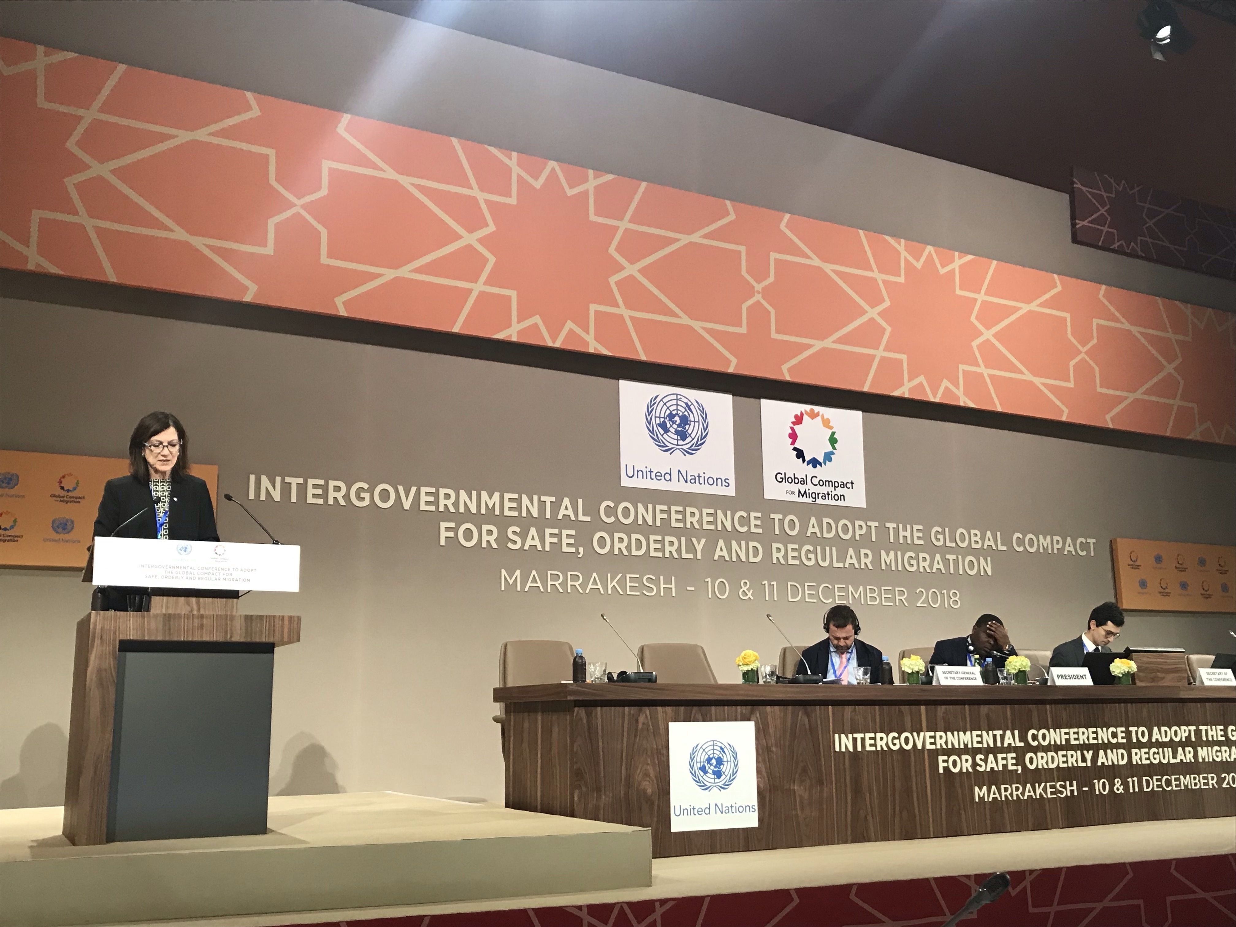 Andorra participa a la Conferència intergovernamental per l’adopció del Pacte Mundial per una migració segura, ordenada i regular