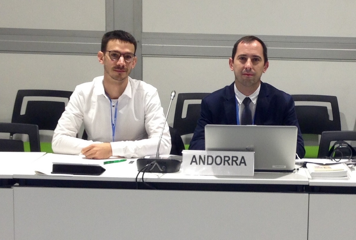 Andorra defensa l’informe d’actualització bianual sobre les accions per mitigar les emissions de gasos d’efecte hivernacle a la COP 24