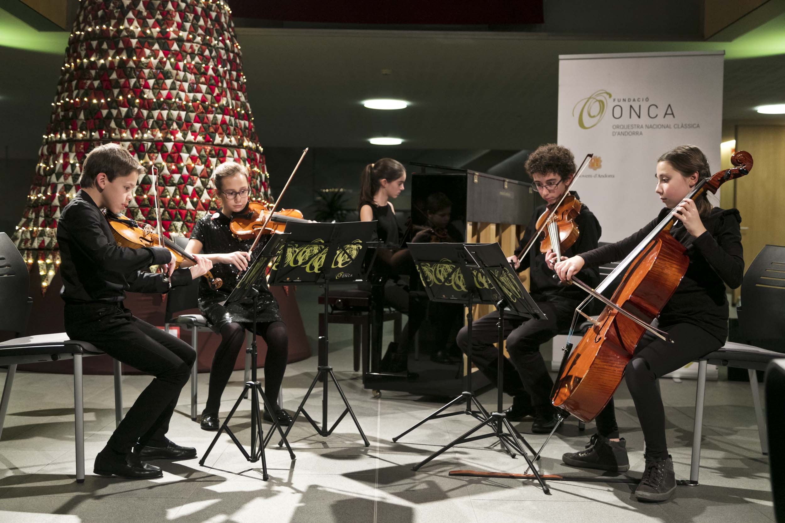 Vint-i-cinc joves del país protagonitzen el concert de Nadal