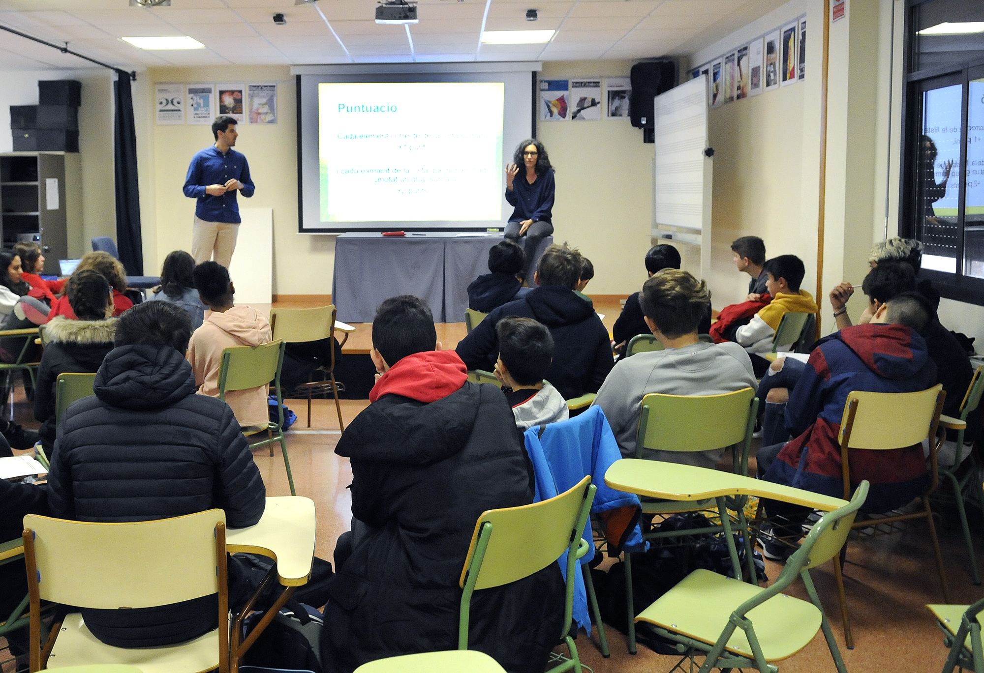 S'imparteixen novament a les escoles els tallers de prevenció del consum de drogues adreçats als estudiants