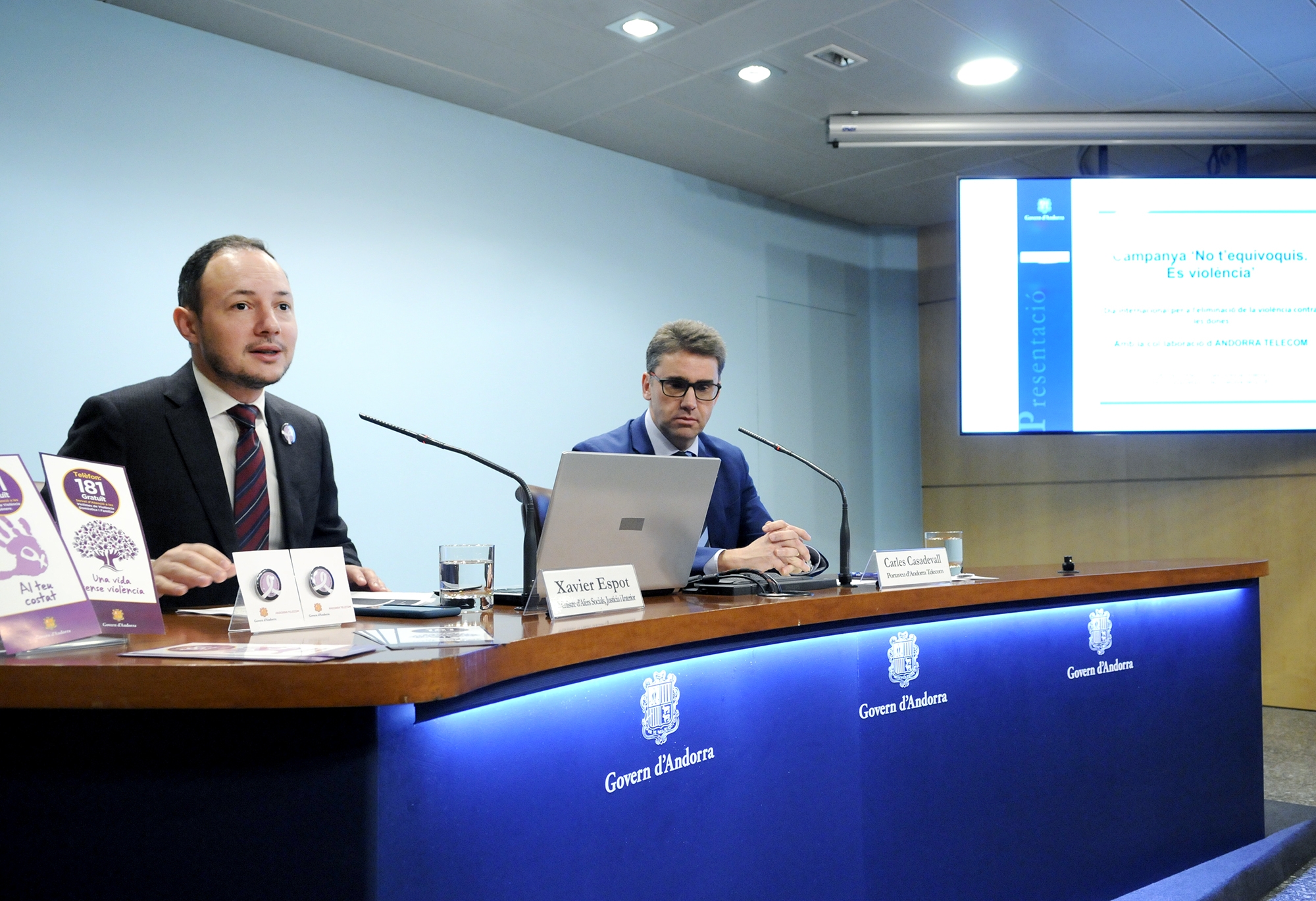 El Govern i Andorra Telecom creen la campanya audiovisual 