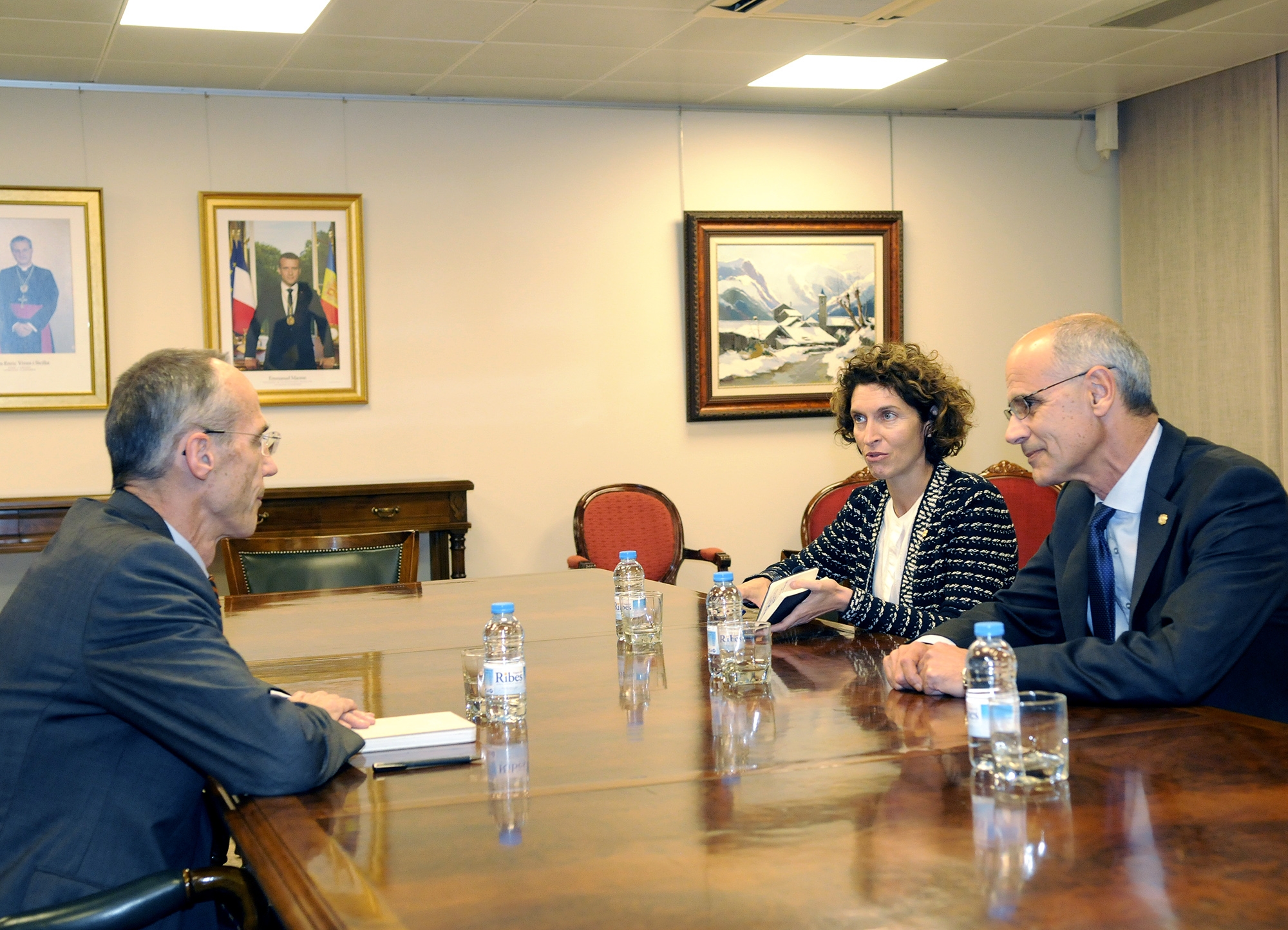 Marti tracta l’acord d’associació amb l’ambaixador de la Unió Europea a Andorra