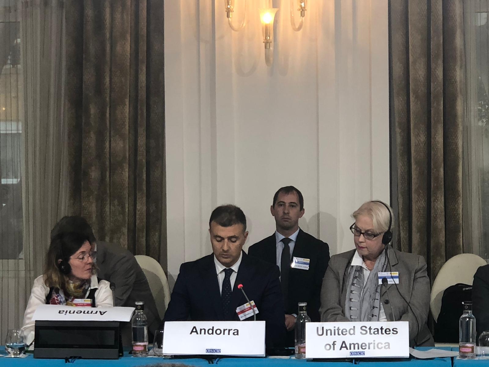 Andorra participa a la Conferència mediterrània de l'OSCE de l'energia pel creixement econòmic i la cooperació al mediterrani