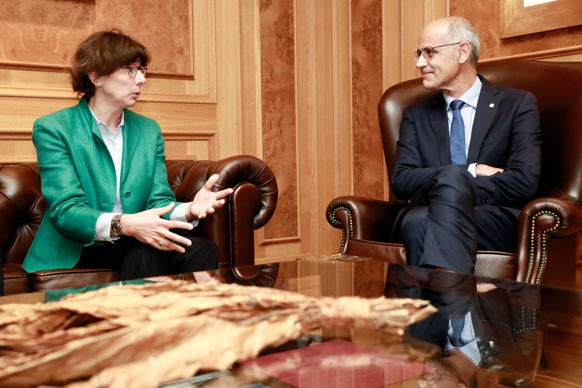 El cap de Govern rep la prefecta de l’Arieja en la seva primera visita a Andorra