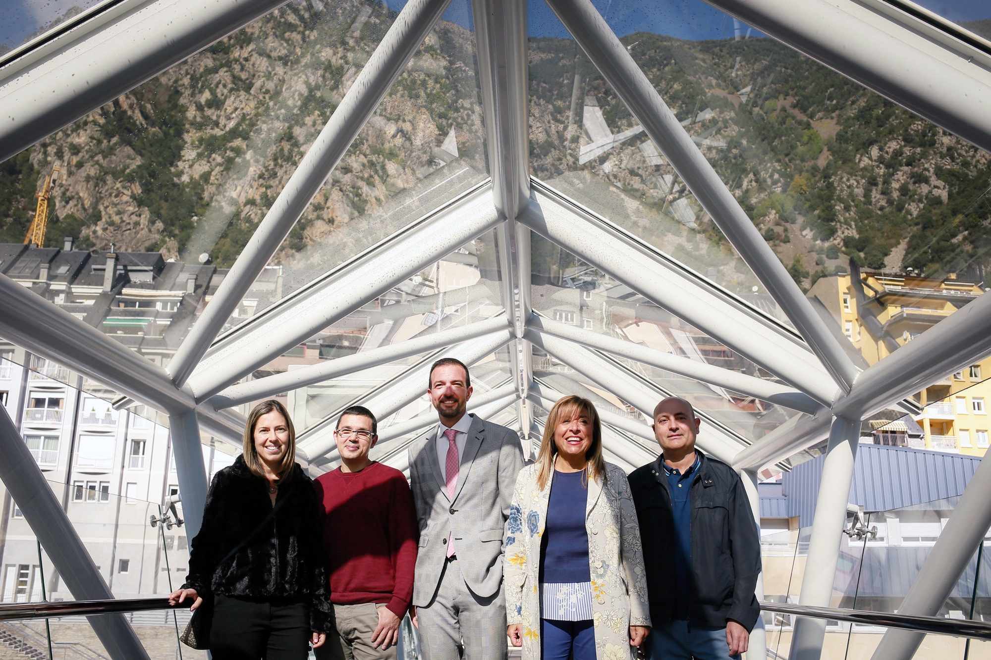 S'inaugura el pas elevat sobre la CG1 guanyador del Pressupost Participatiu 2017