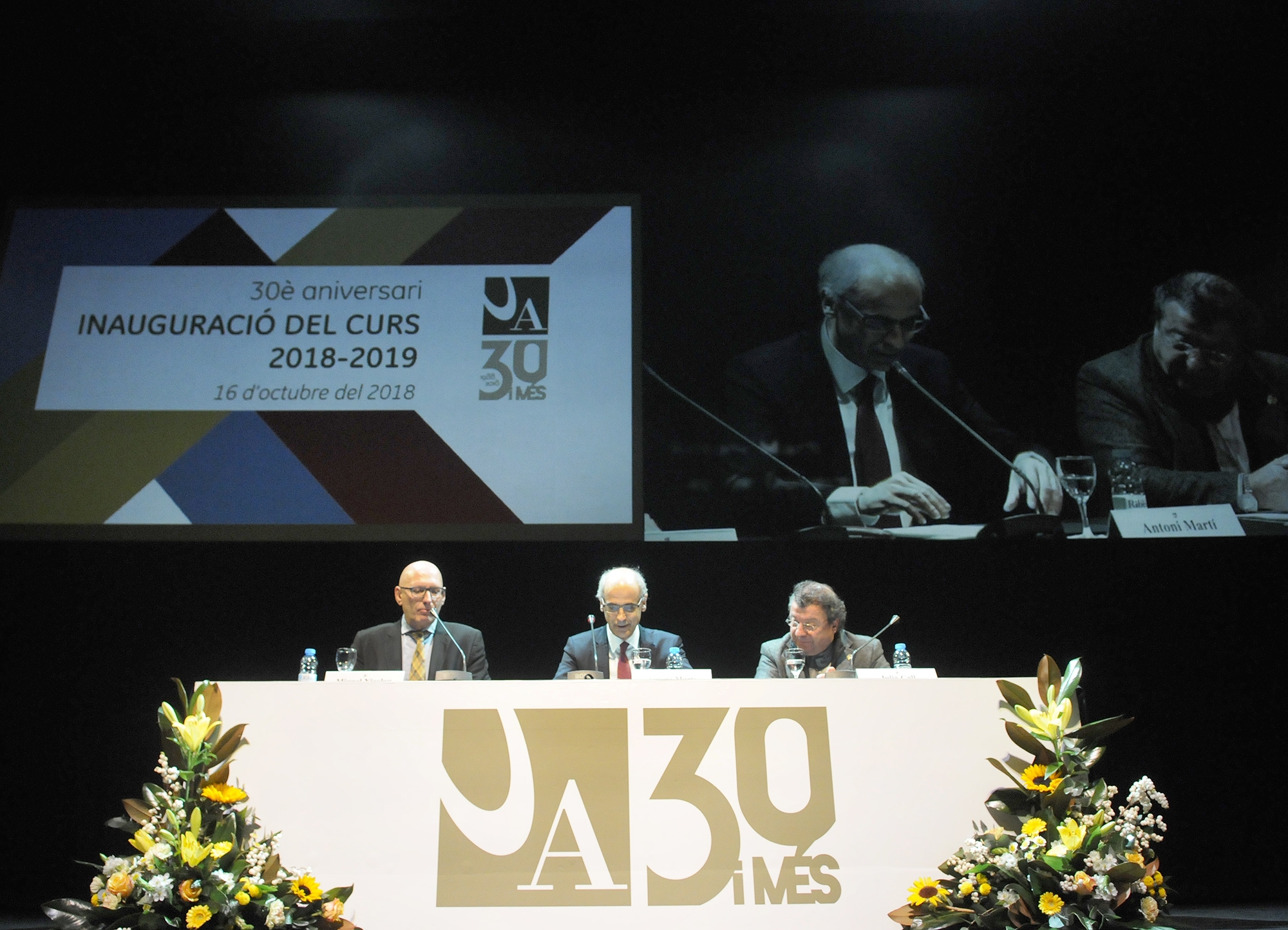 Inaugurat a la Universitat d'Andorra el curs acadèmic del 30è aniversari