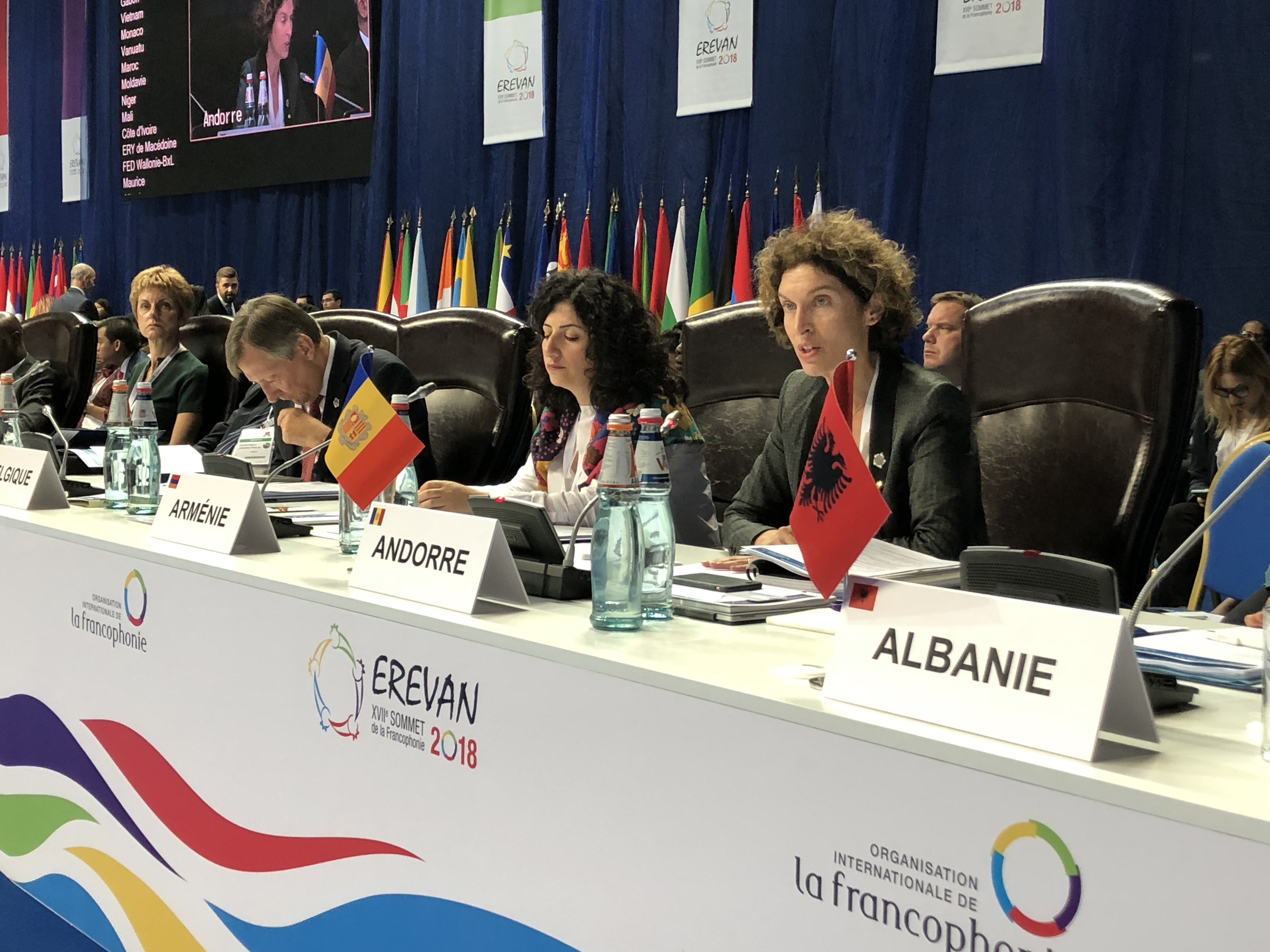 Ubach defensa un multilateralisme inclusiu i eficaç en la 35a Conferència Ministerial de la Francofonia