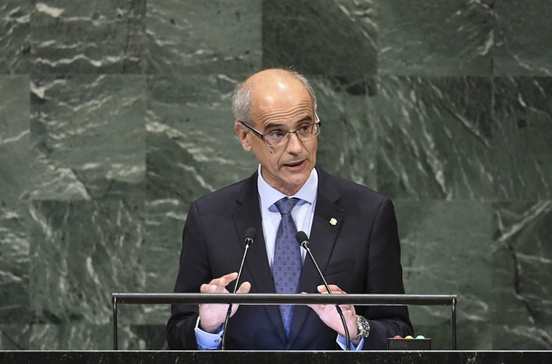 Martí referma a l’ONU el compromís d’Andorra per assolir una societat global, justa i solidària