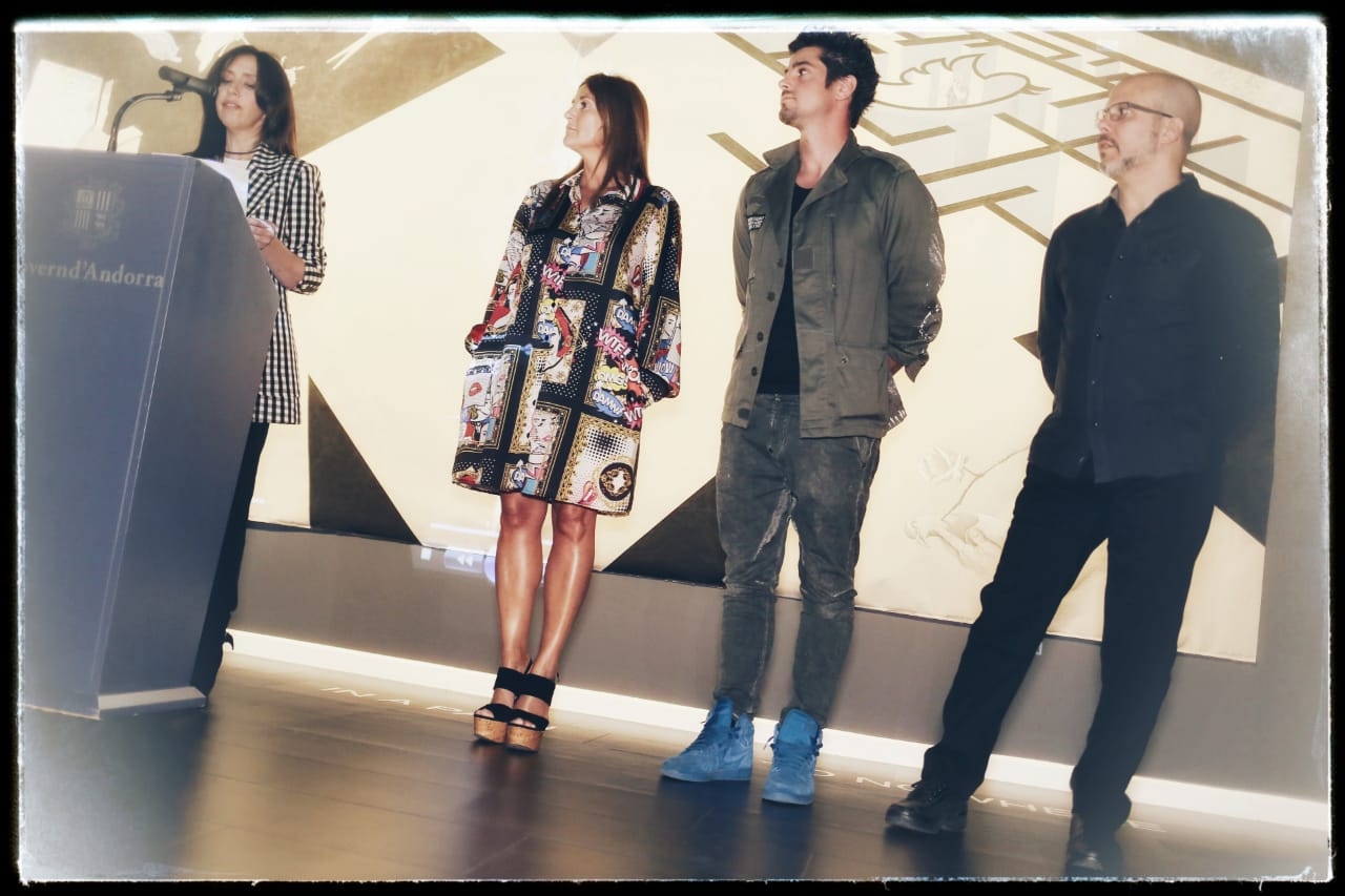 Gelabert inaugura l'exposició 'Tallers d'Art: els projectes'