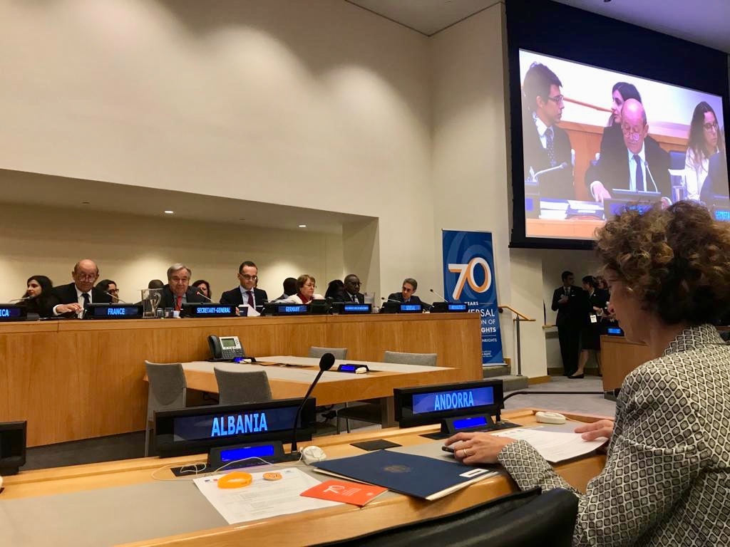 Ubach intervé en la reunió d’Alt Nivell sobre la Declaració Universal dels Drets Humans