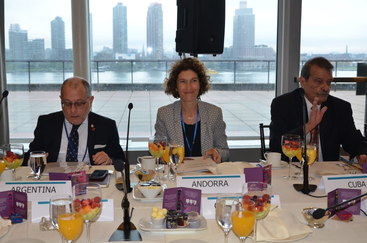 Ubach mostra la voluntat d'Andorra de treballar per als objectius de l'Agenda 2030 durant el mandat de la Cimera