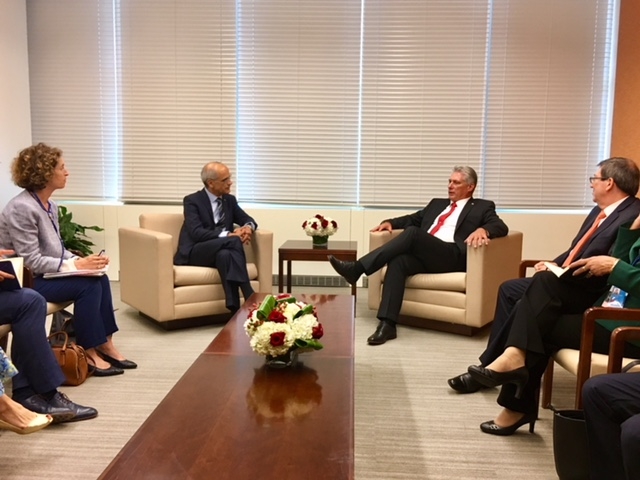 Martí agraeix al president de Cuba el suport rebut a la candidatura d’Andorra per acollir la Cimera Iberoamericana el 2020