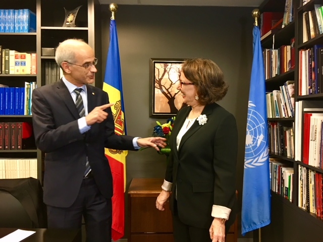 Martí i Grynspan tracten la candidatura d'Andorra a la Cimera 2020 dos mesos abans de la proclamació oficial