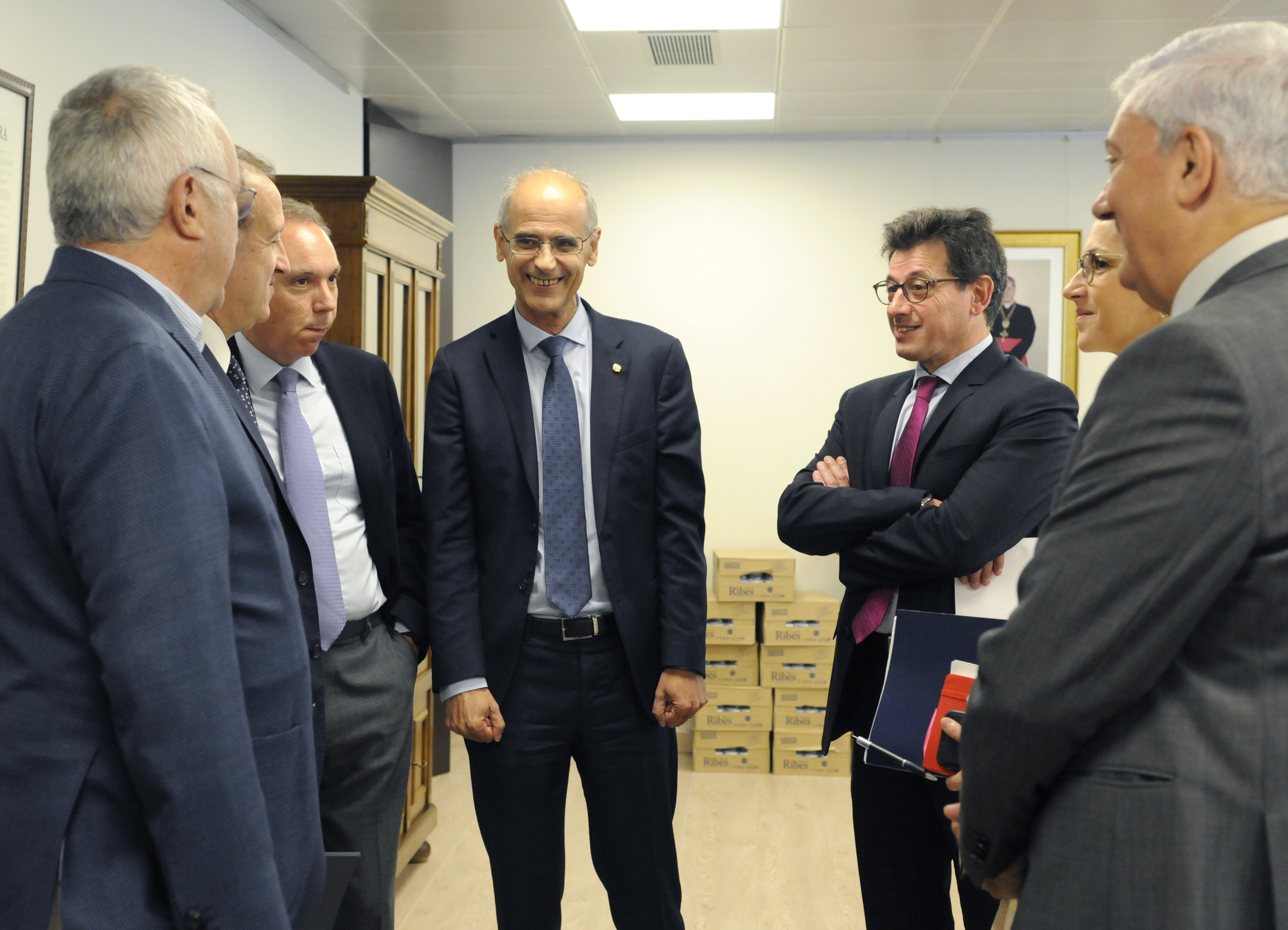 Martí i Ubach tracten l’estat de les negociacions amb la UE amb representants de la CCIS, la CEA i l’EFA